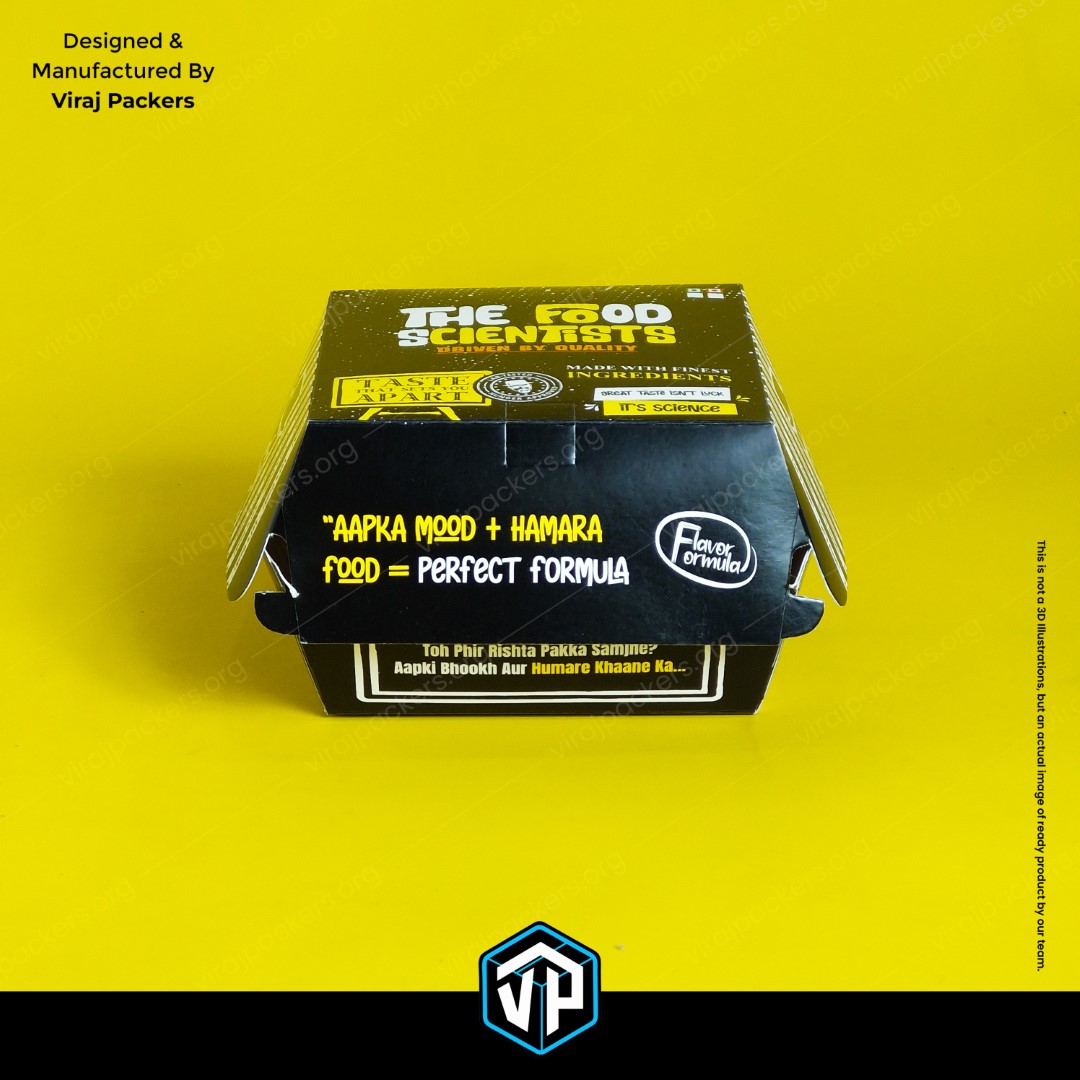 Clamshell Burger Box