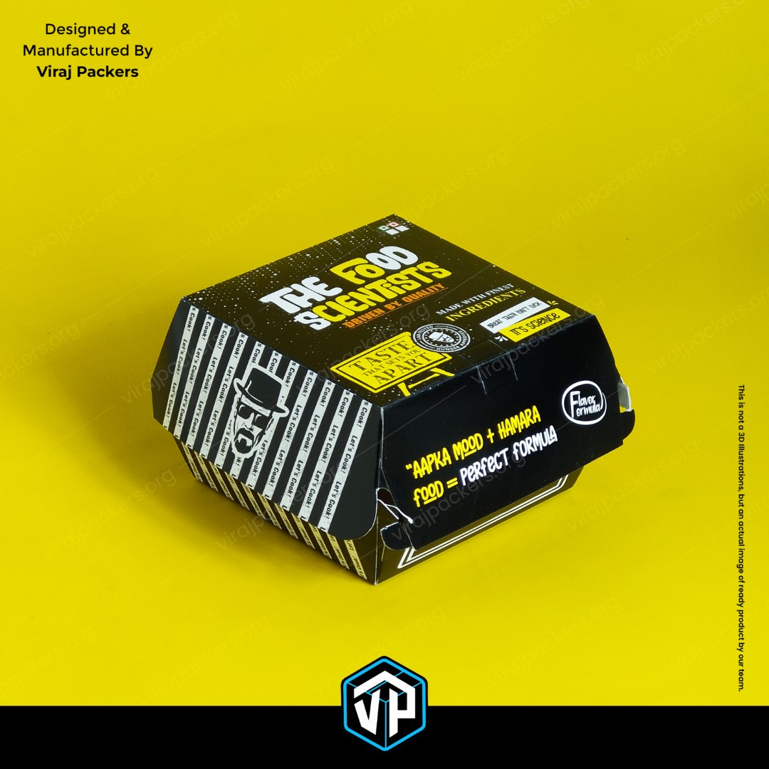 Clamshell Burger Box