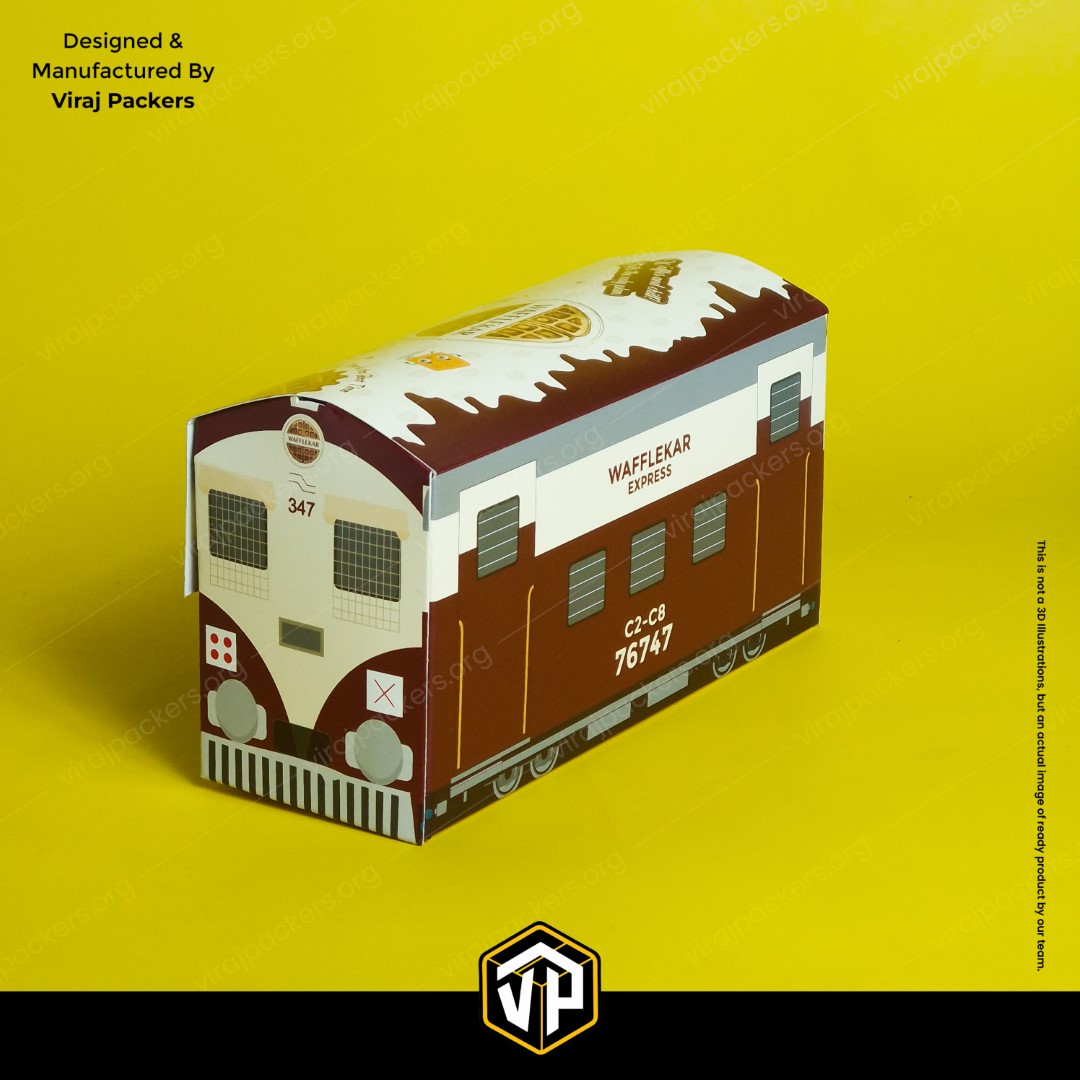 Mini Waffle Box Pack of 4