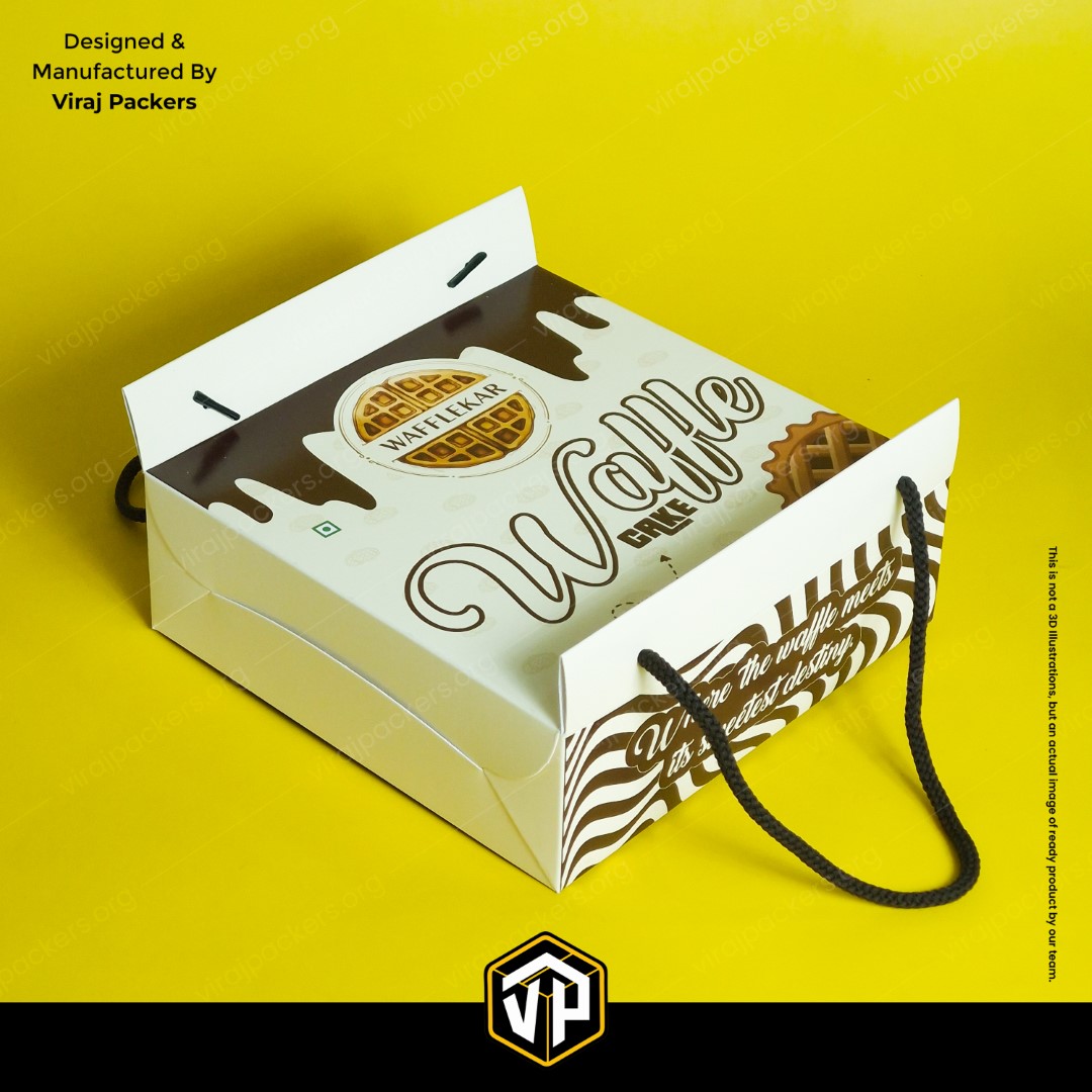Waffle Cake Box