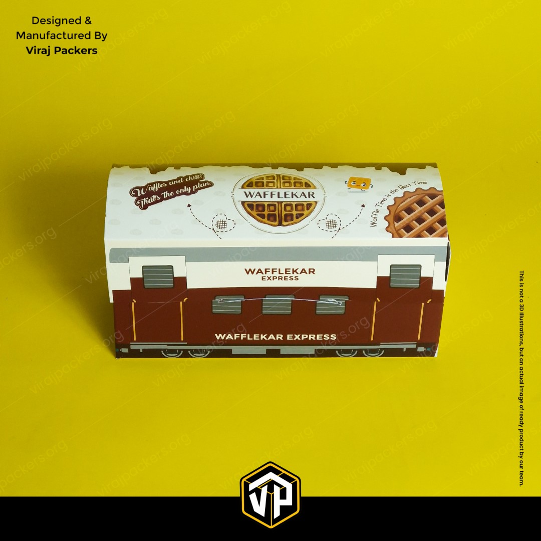 Mini Waffle Box Pack of 4