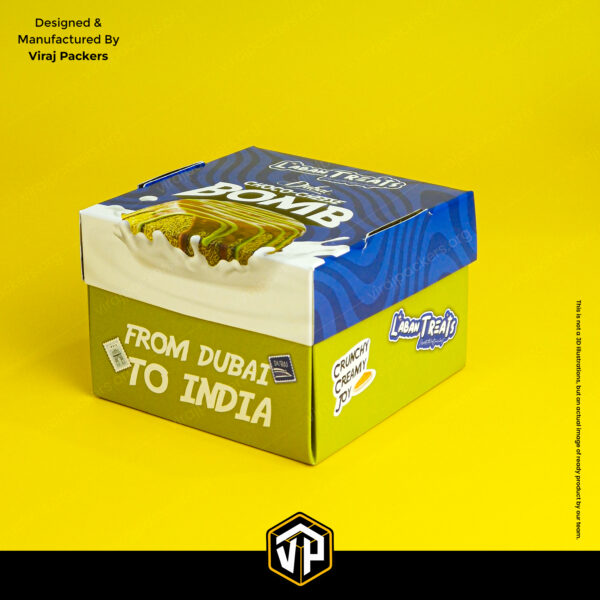 Laban Packing Design Dubai Viral B Laban Cheese Bomb Packaging Box