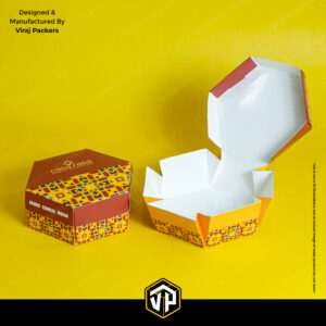 hexagon biryani packaging box