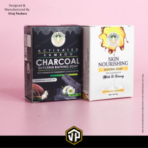 Soap Packaging Box with Matte Finish and Spot UV