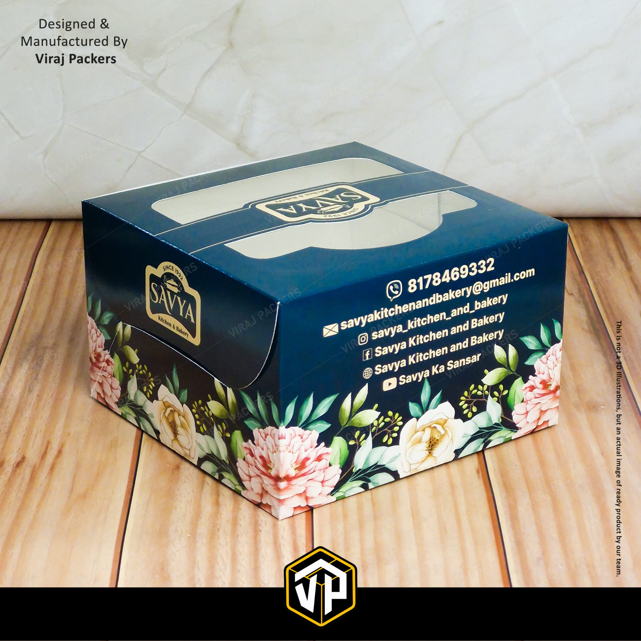 Bakery Cake Packaging Box