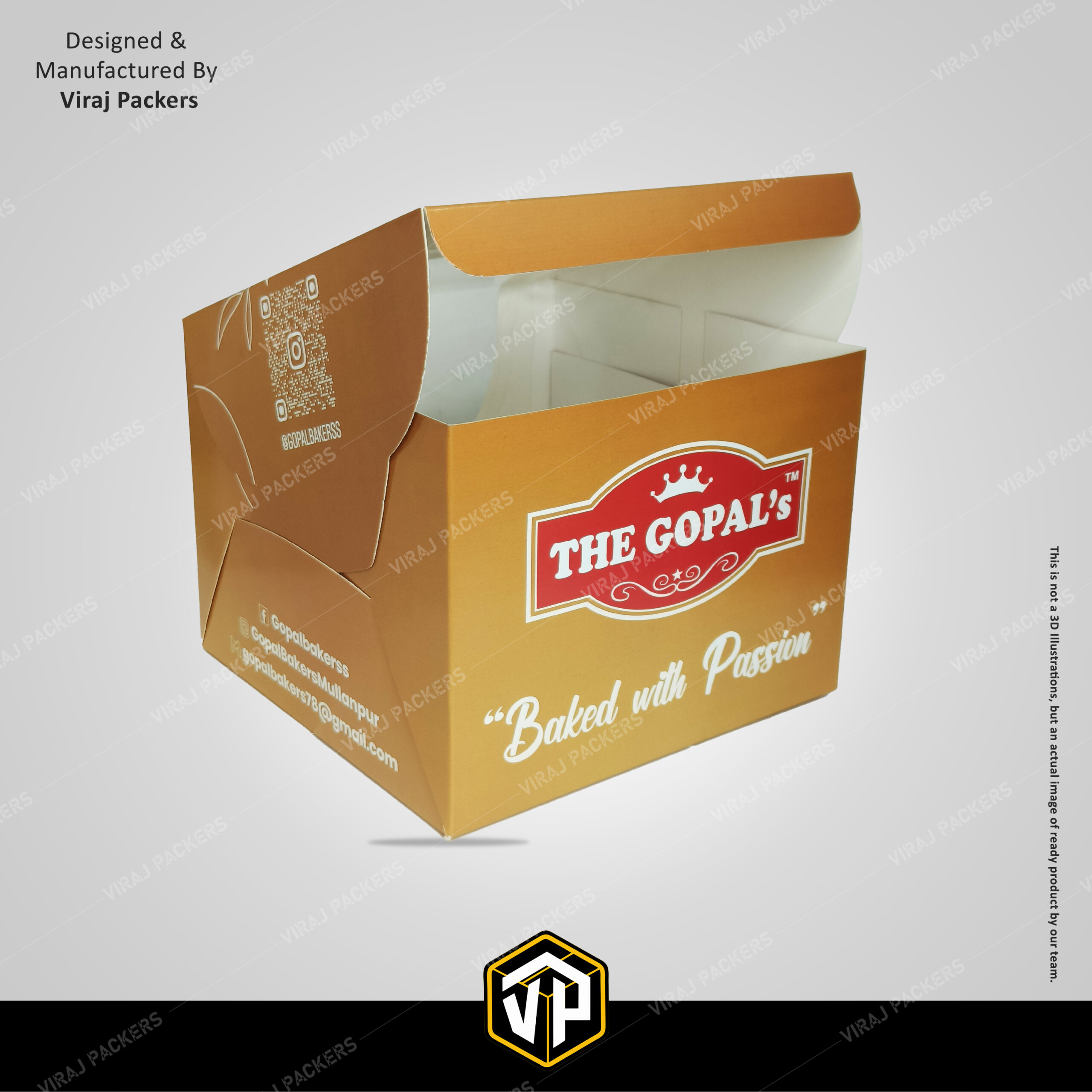 Custom Cake Box manufacturer