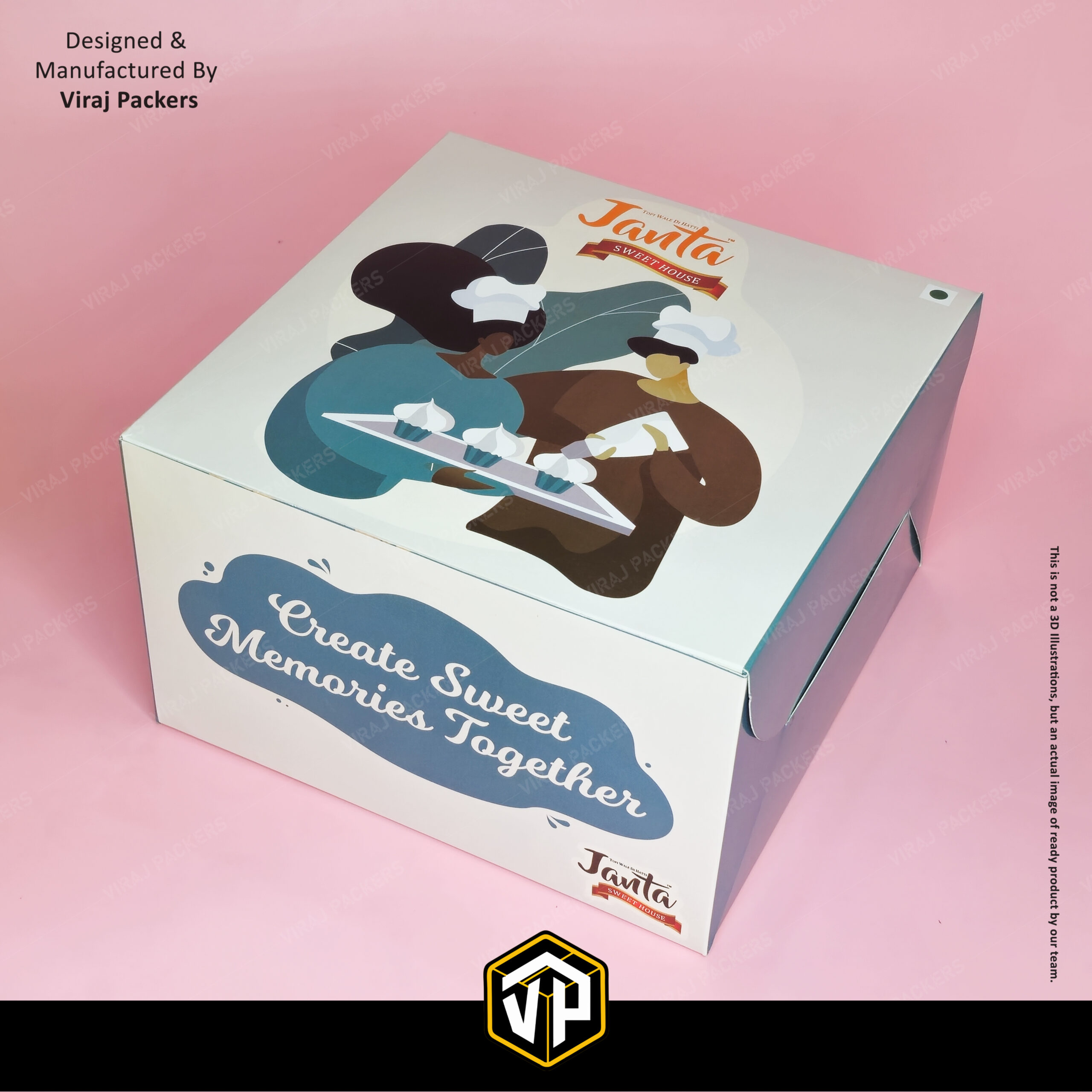 Custom Cake Box Packaging