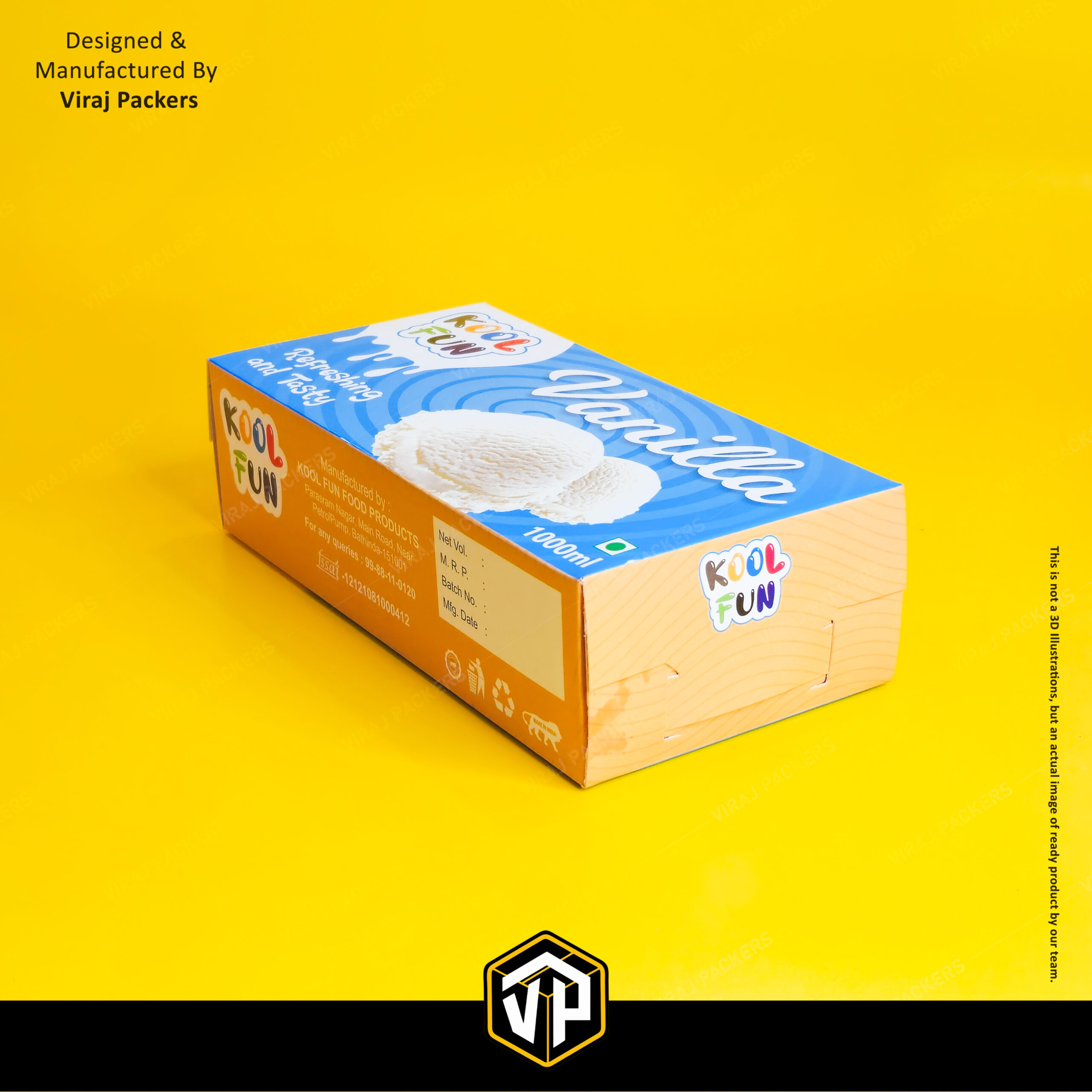 Custom Ice Cream Box with Logo