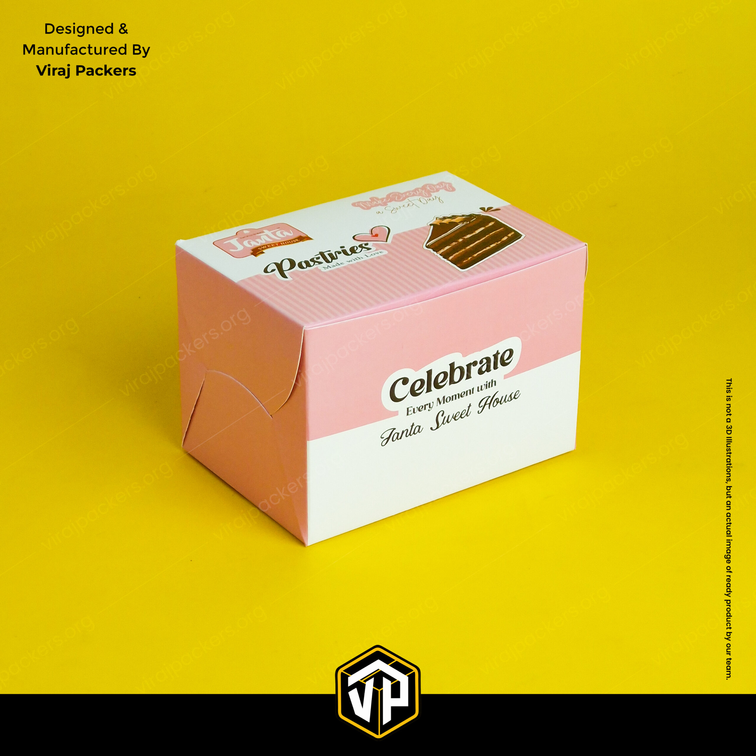 Custom Pastry Box with Logo
