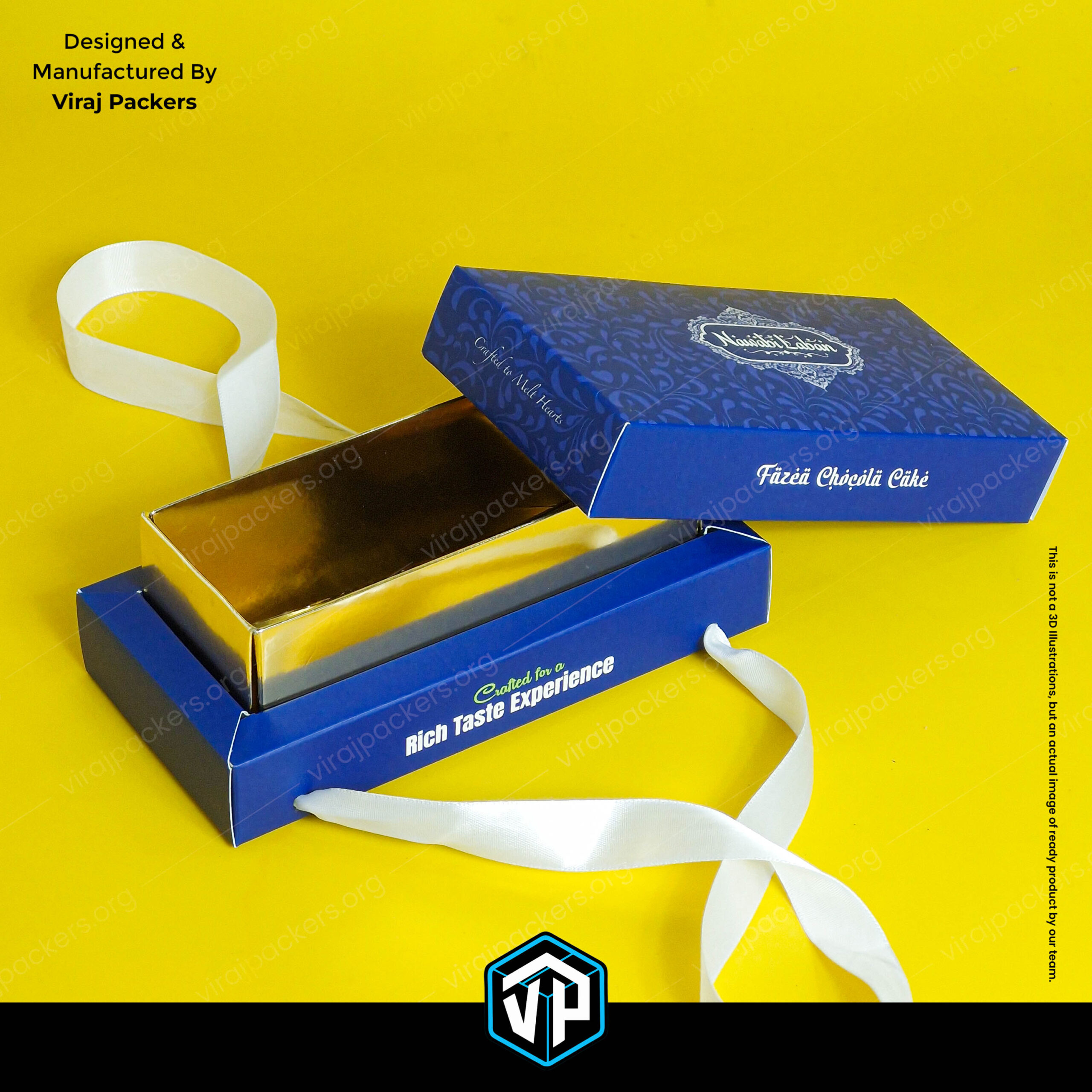 de paris dessert box with golden tray