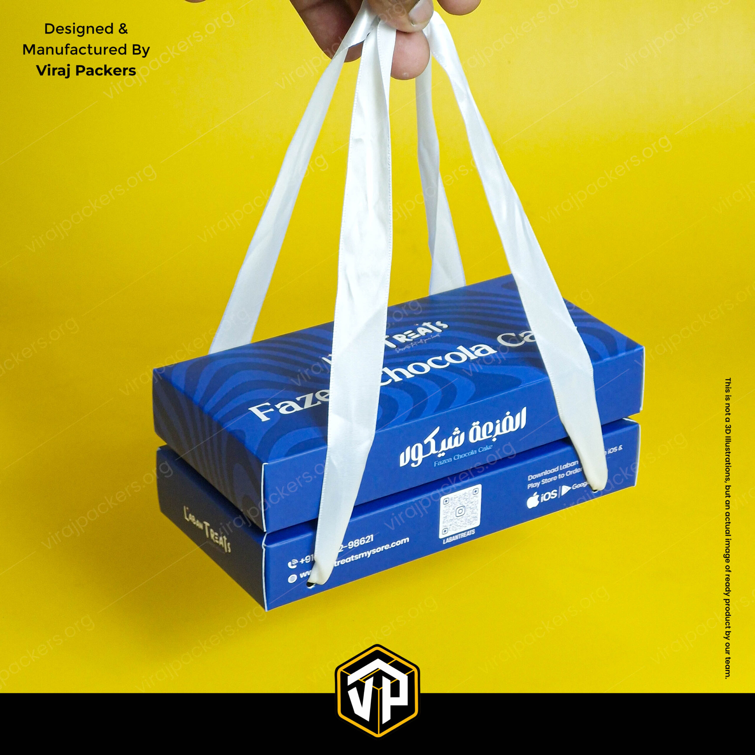fazea chocola cake takeaway box