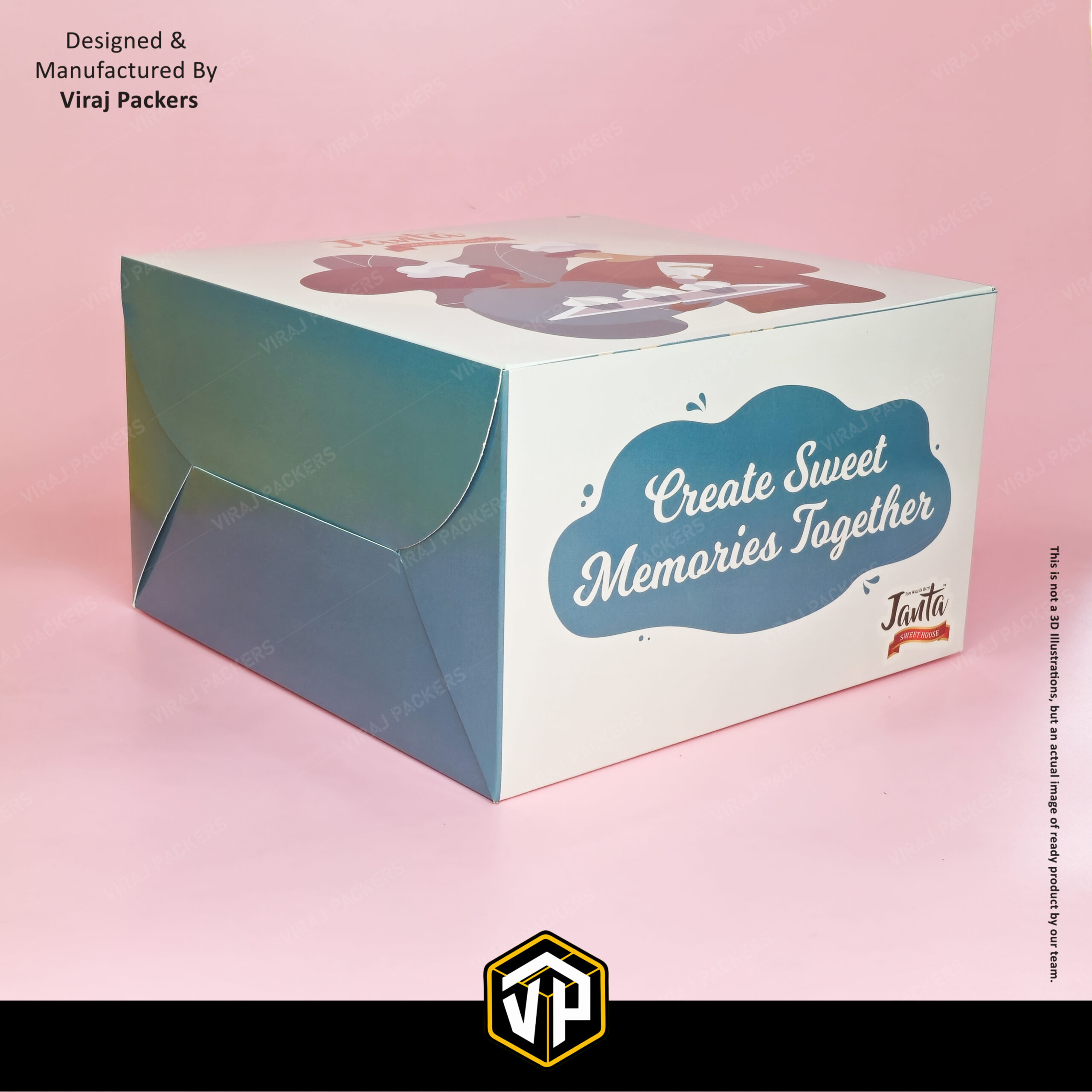 Premium Cake Box with Window