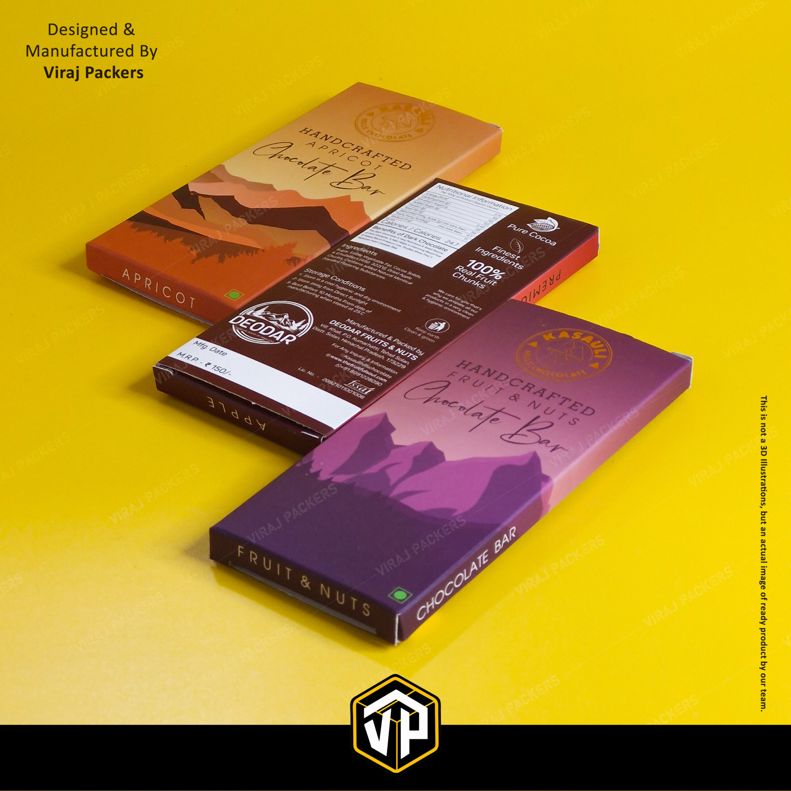 premium chocolate gift packaging box