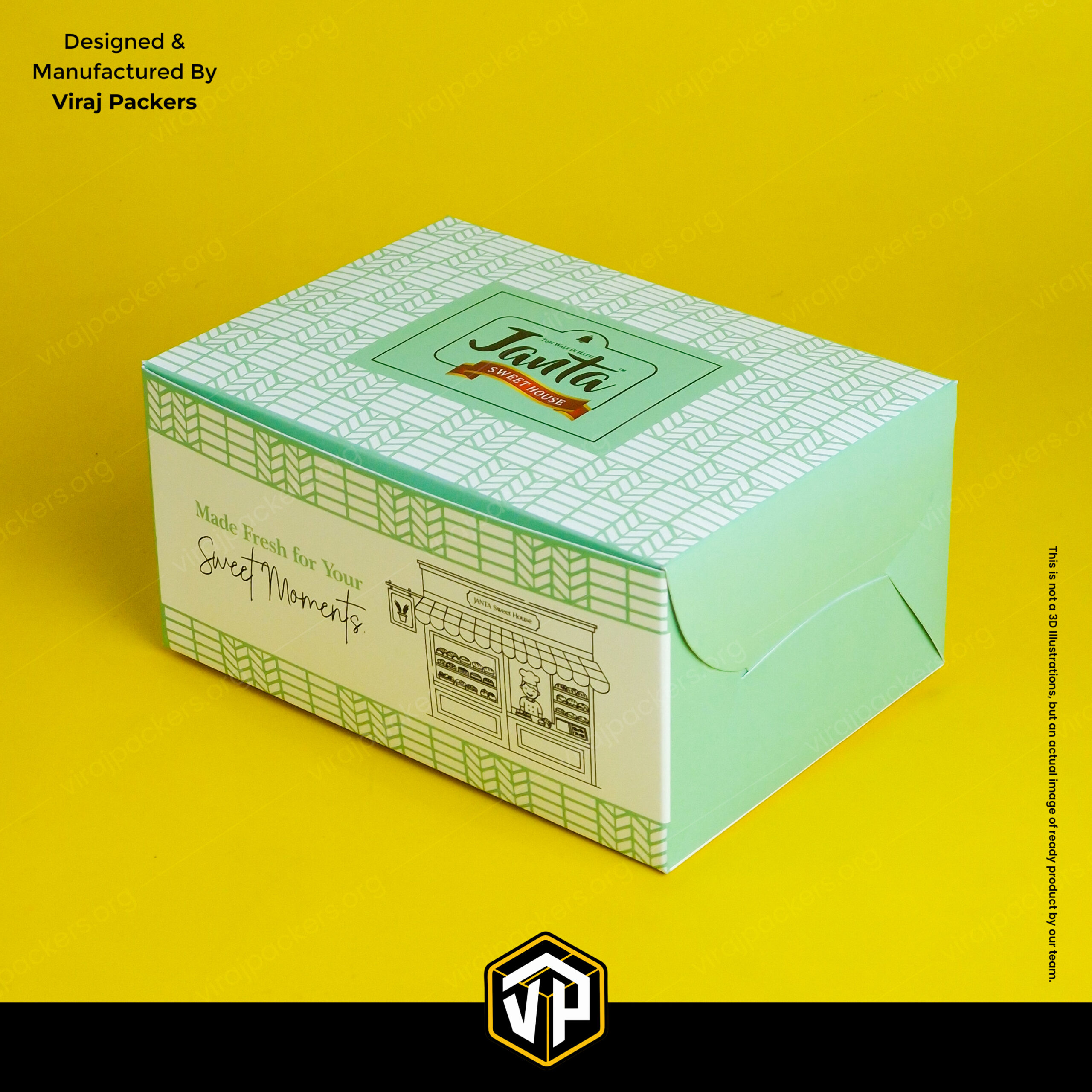 Premium Pastry Box Packaging