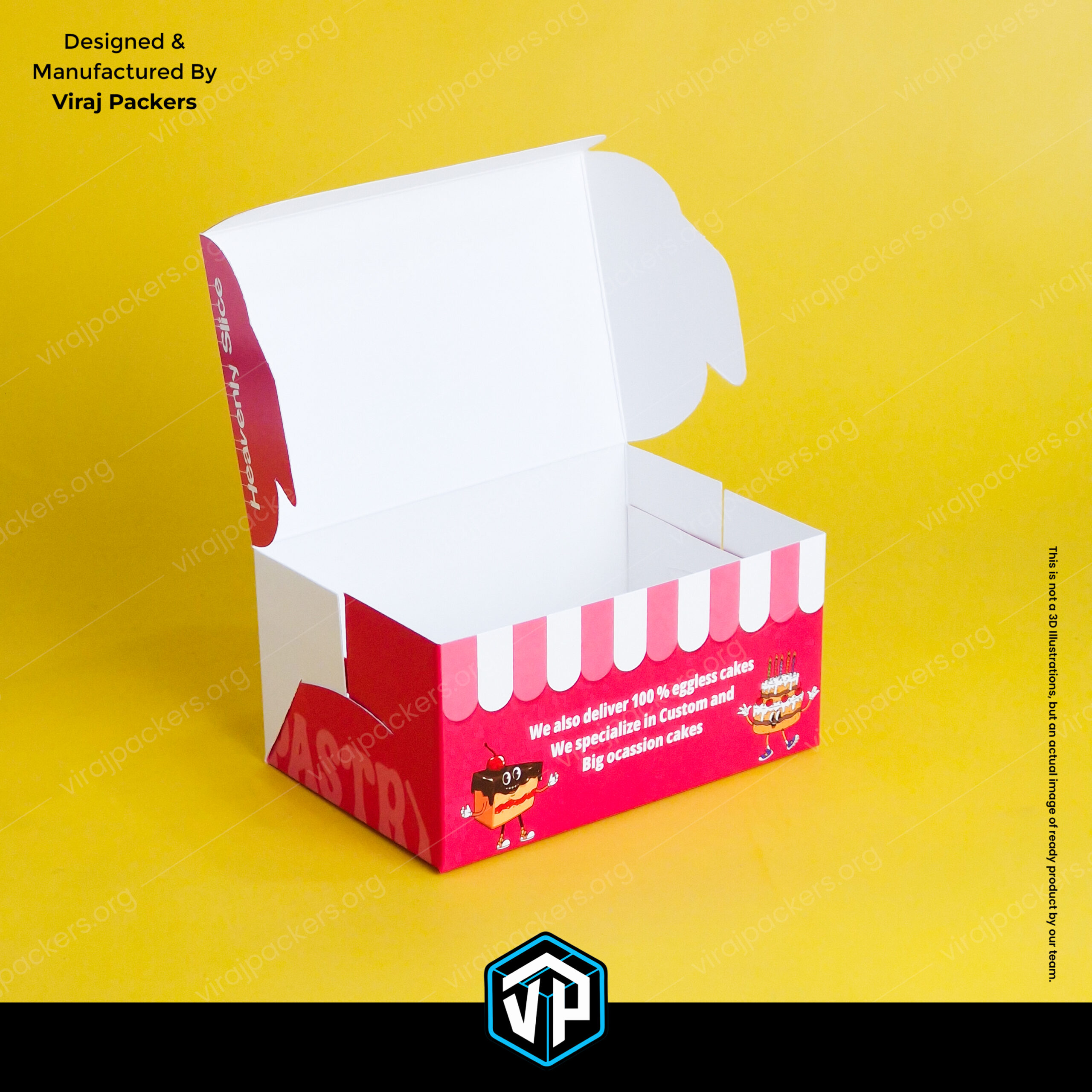 Premium Pastry Packaging Box