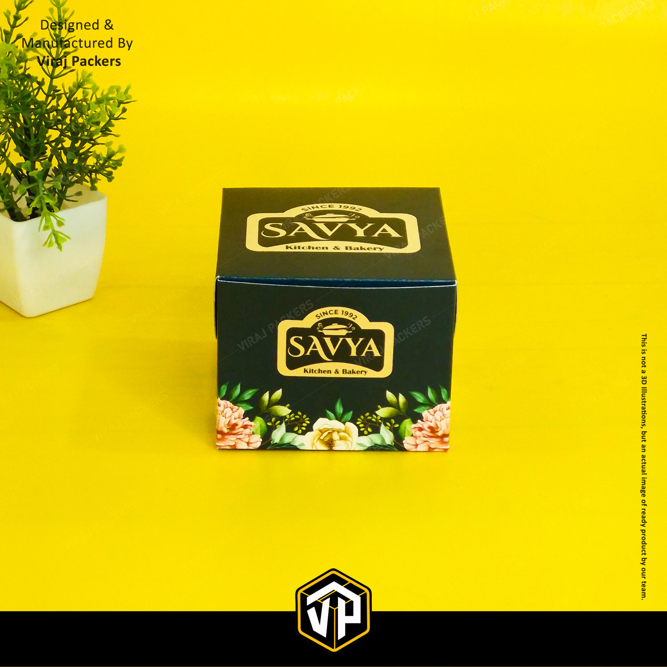 Single Pastry Box Packaging