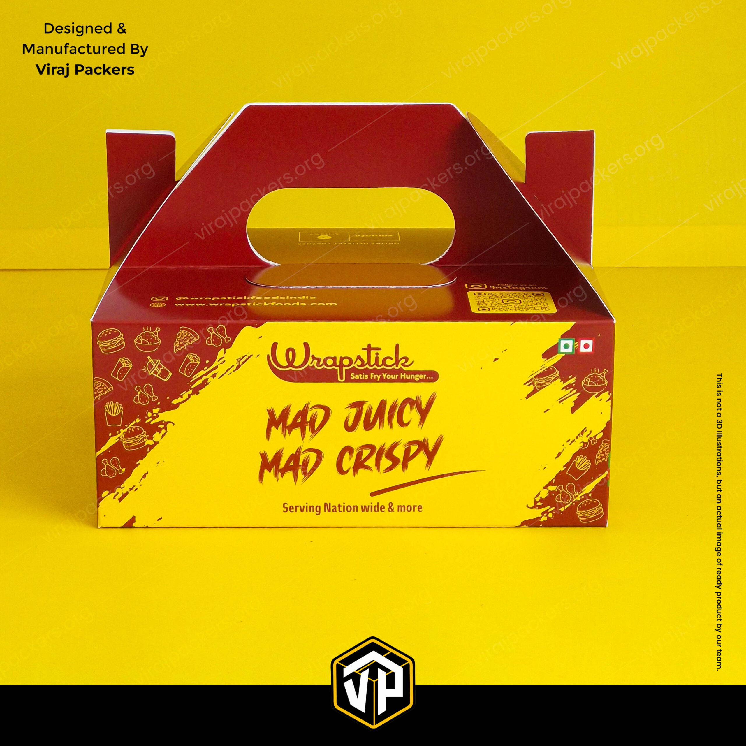 Chicken Bucket Style Packaging Box