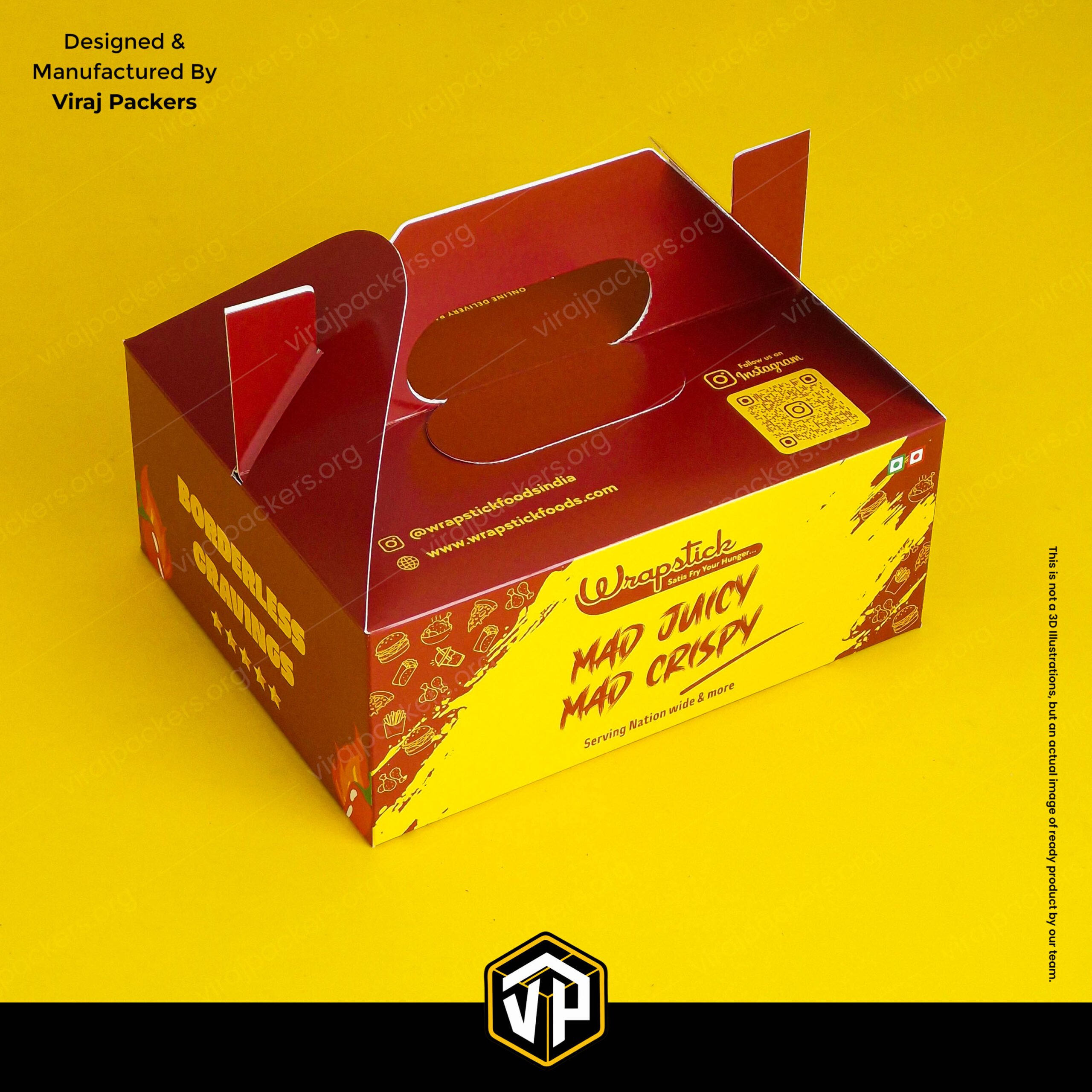 Eco Friendly Chicken Takeaway Box