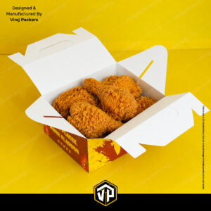 Eco Friendly Fried Chicken Box with Handle