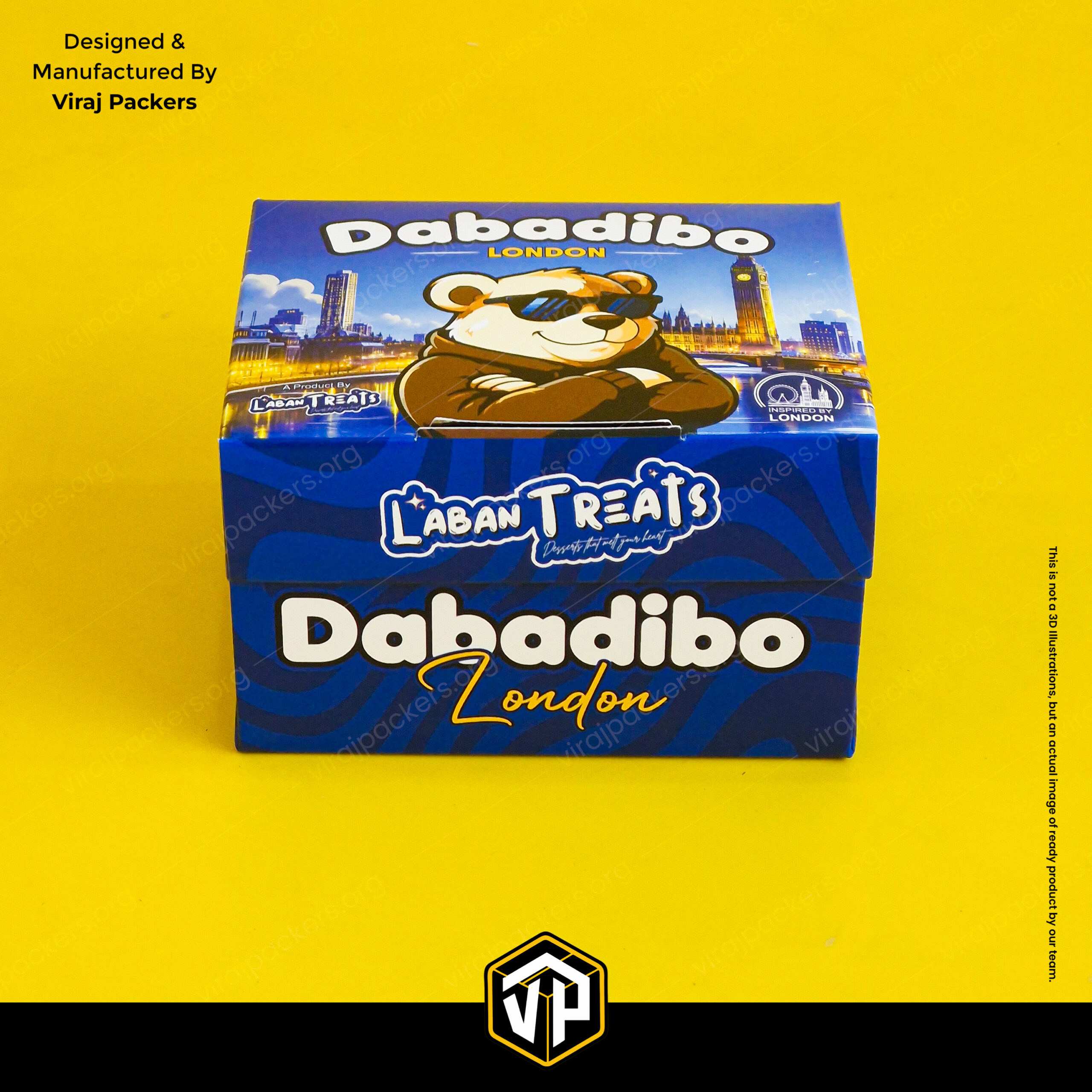 b laban dessert packaging box