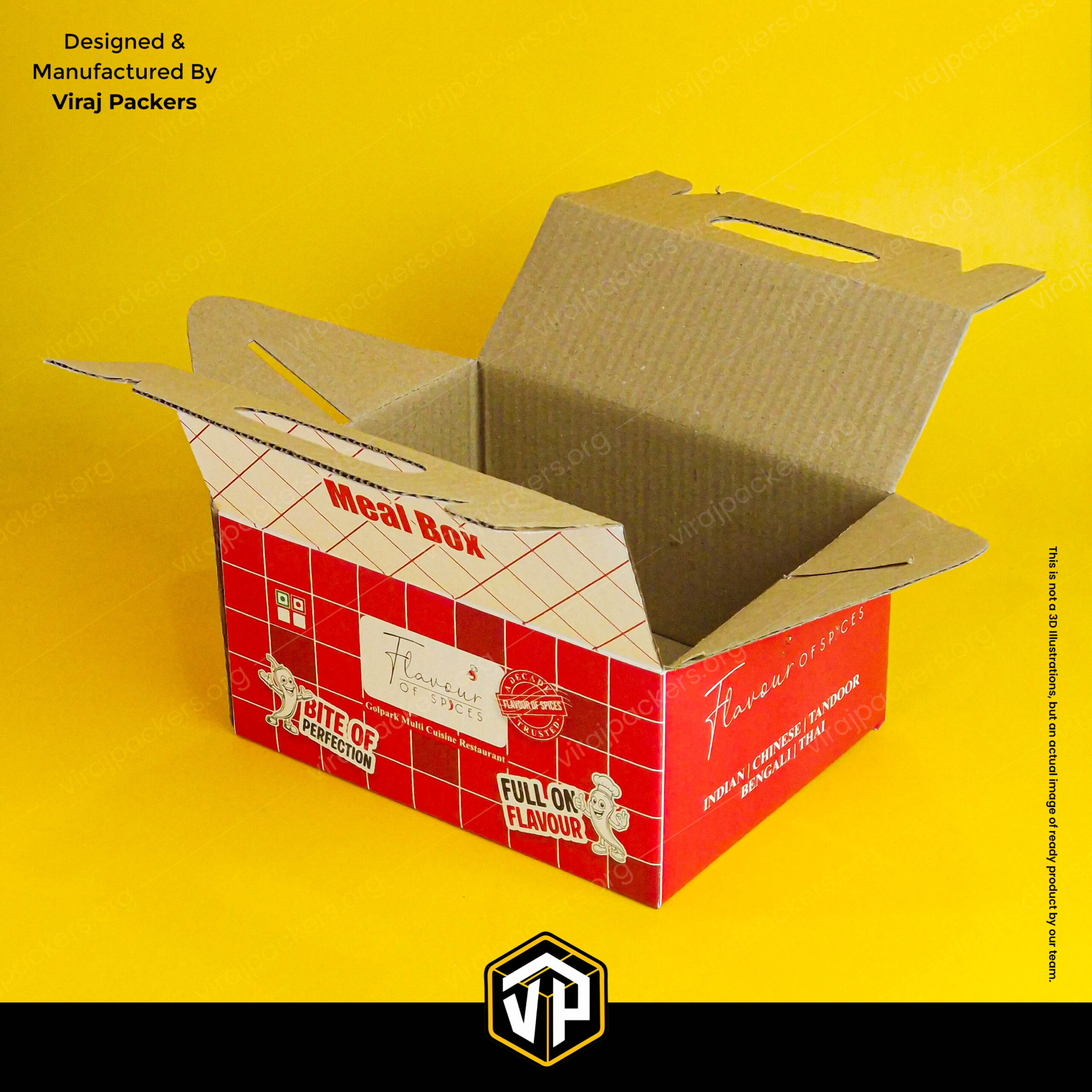 Custom Combo Meal Packaging Box