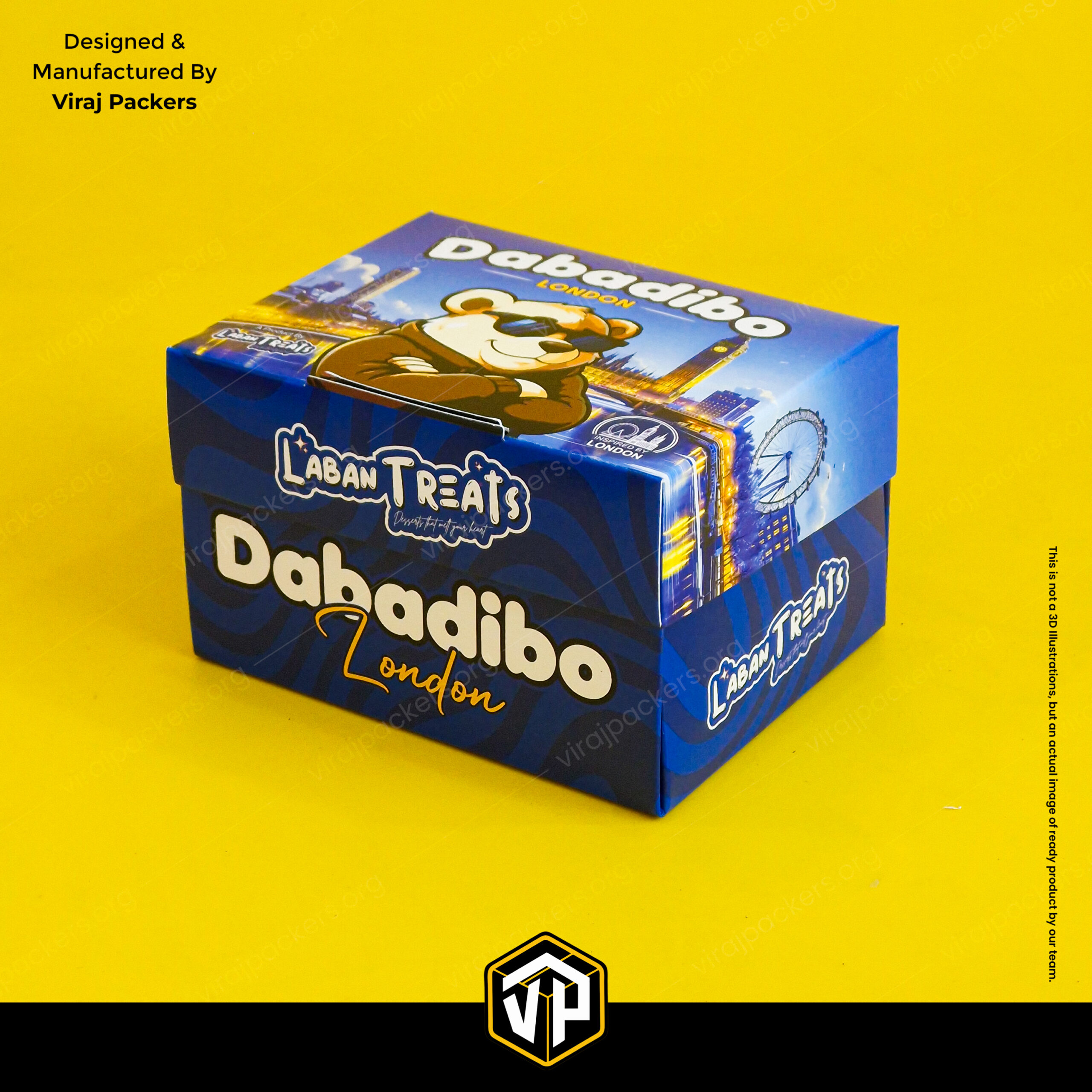 custom printed dabadibo box