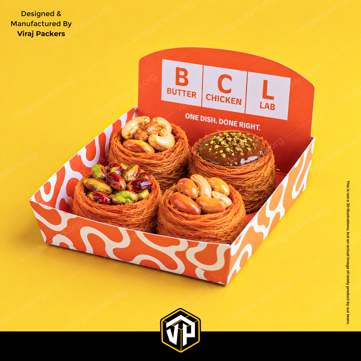 custom printed dessert serving tray