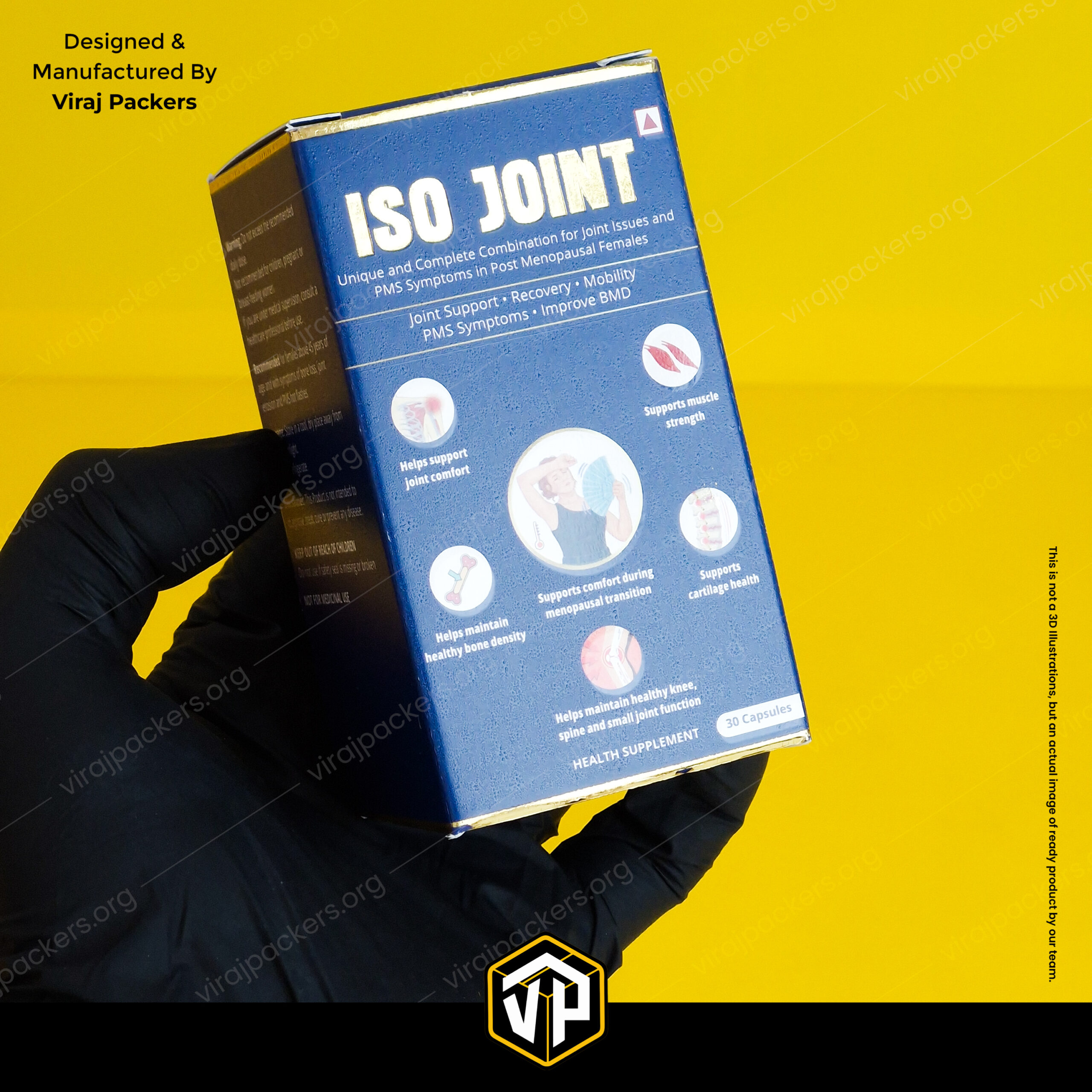 custom printed pharma packaging box