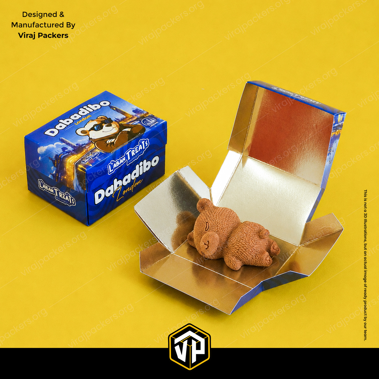 dabadibo london dessert packaging box