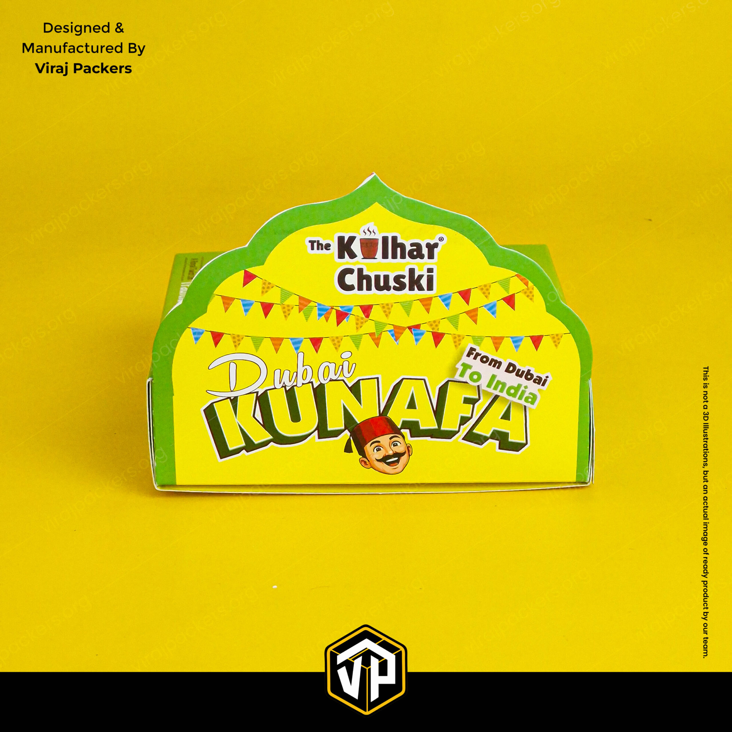 drawer style kunafa box