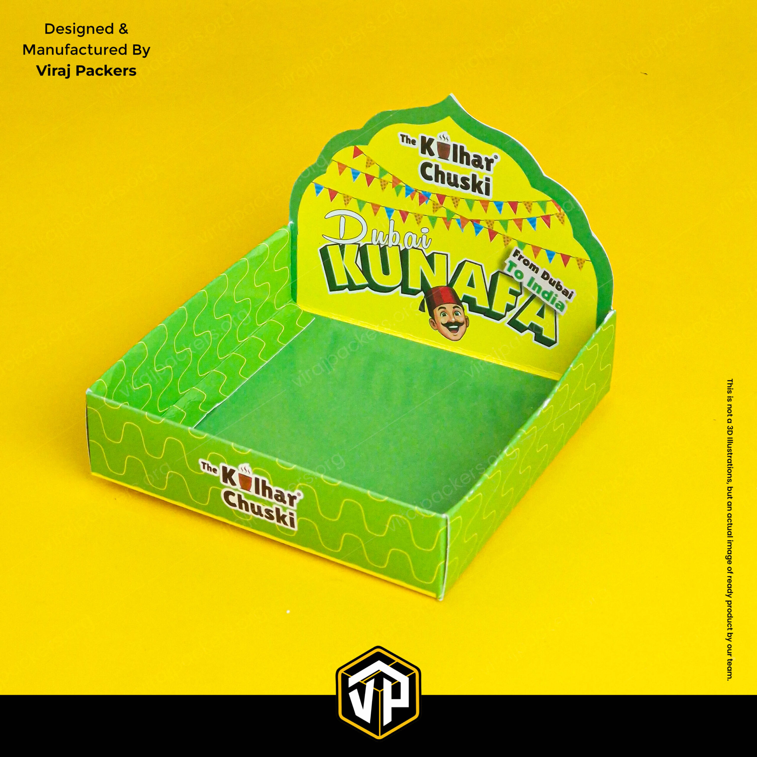 innovative kunafa packaging box