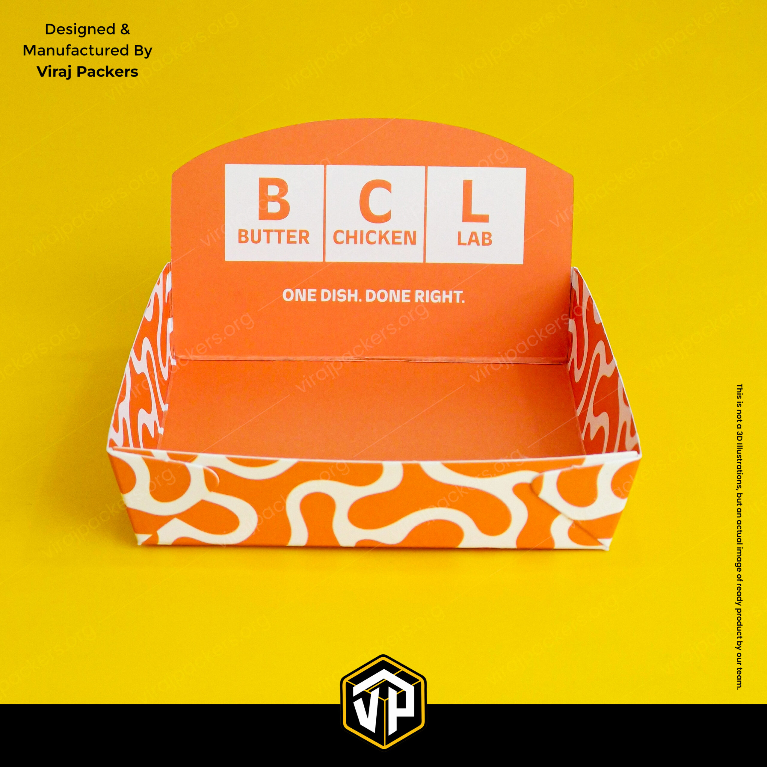 kunafa nest packaging tray
