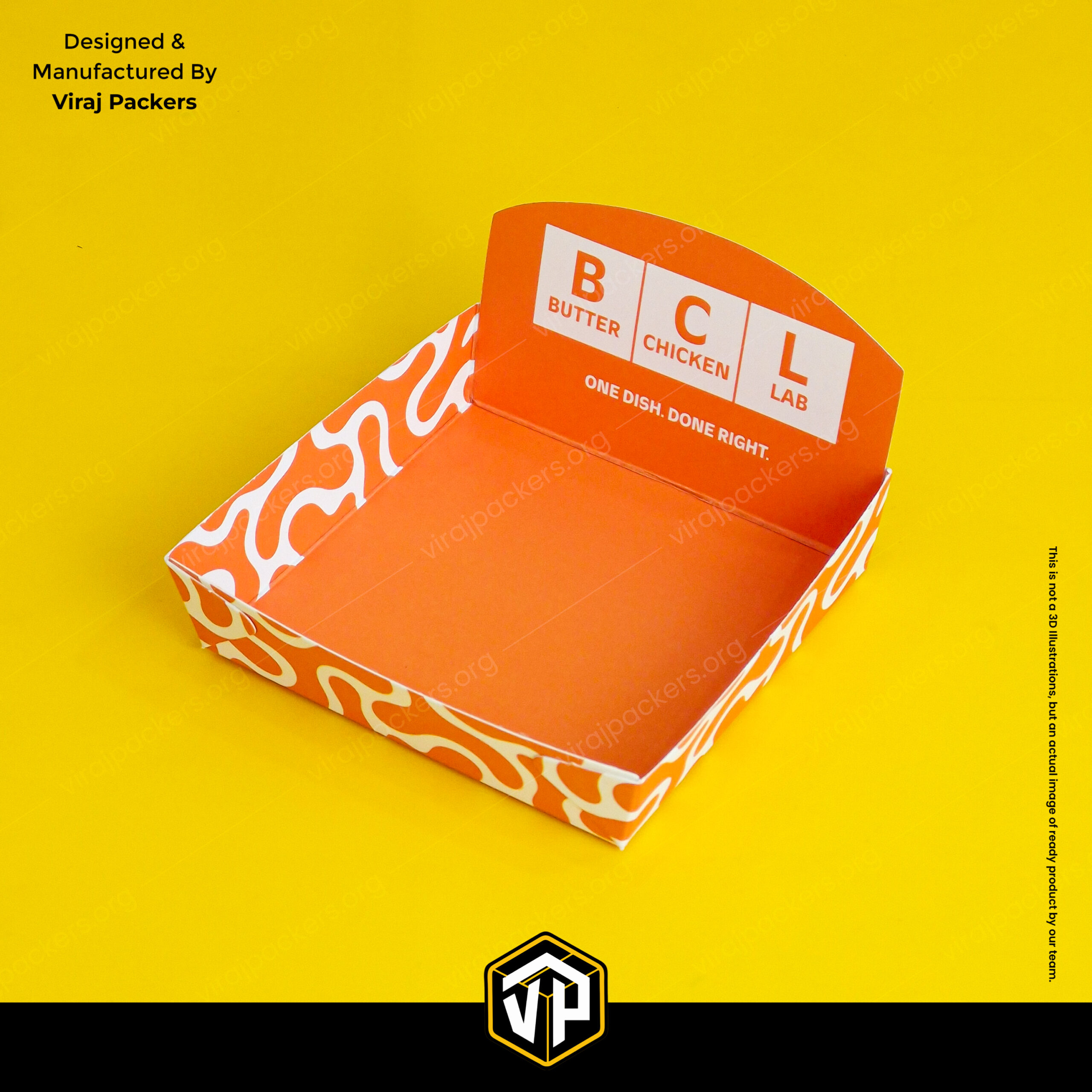 mini dessert packaging tray