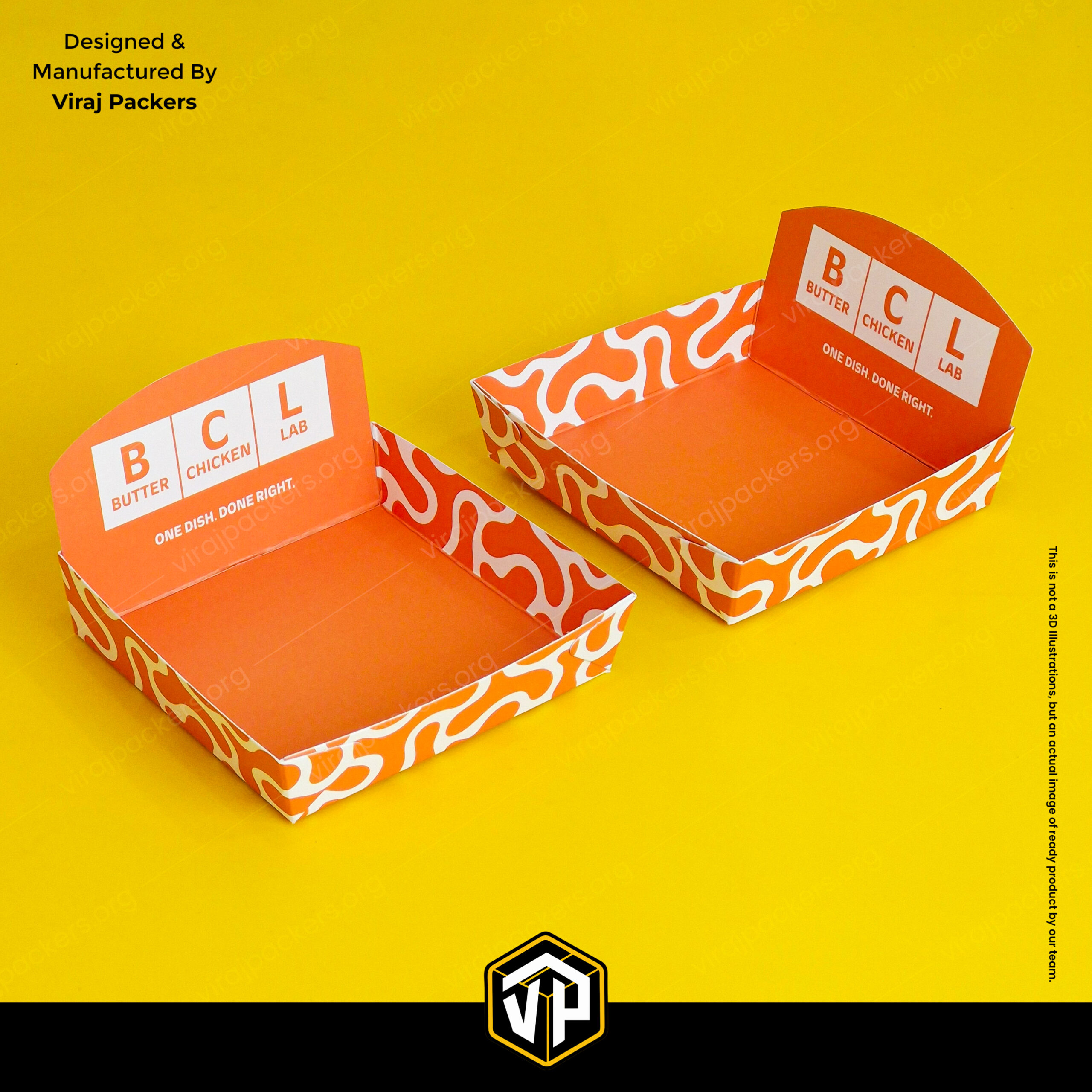 pancake packaging tray
