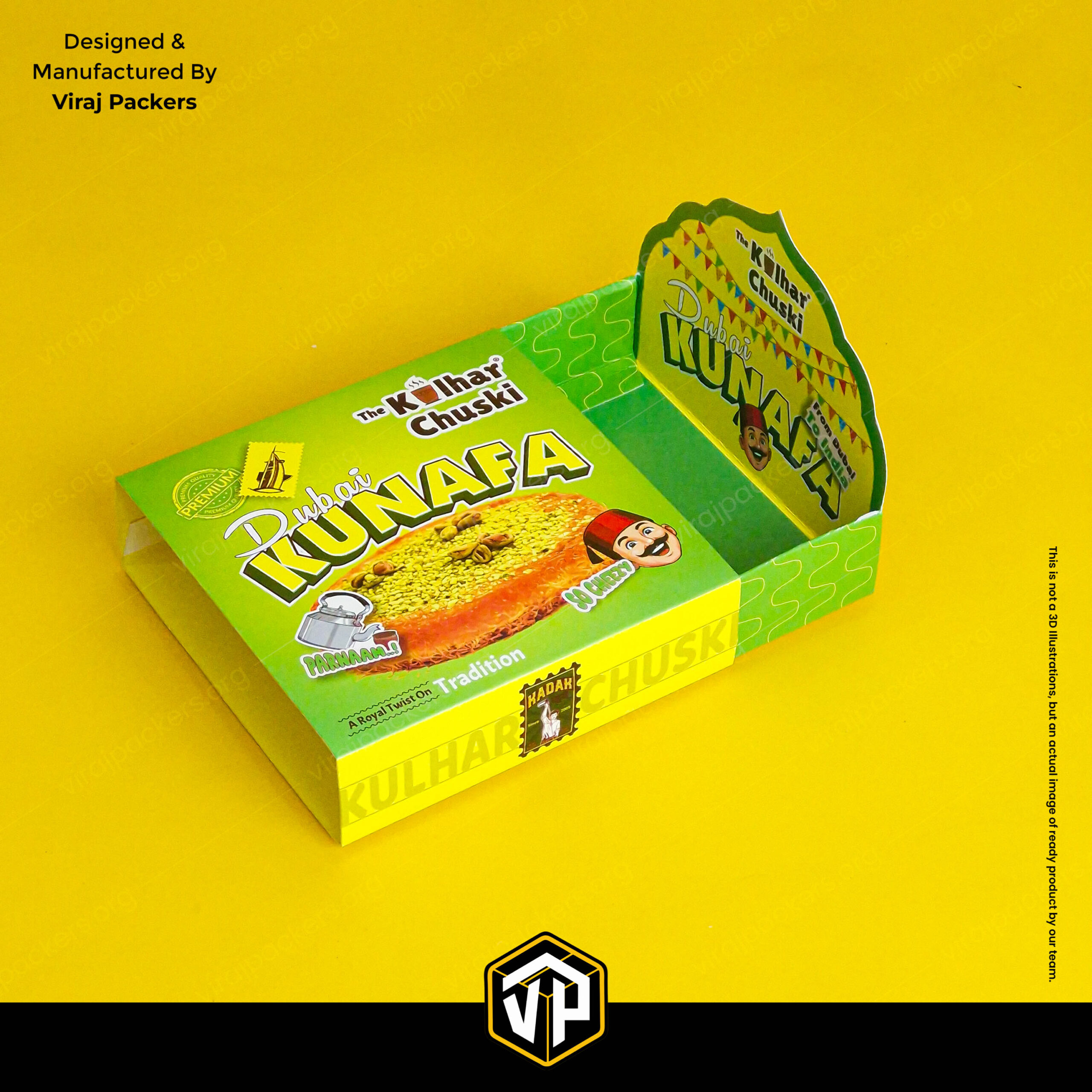 premium kunafa dessert box