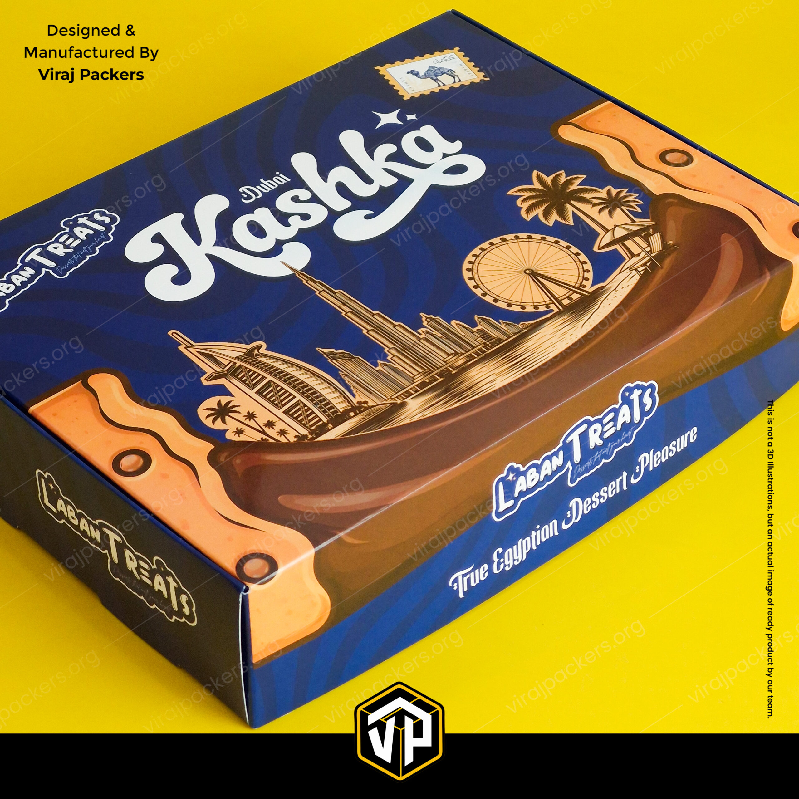 Kashkha Dessert Box - Premium Custom Packaging - Image 3