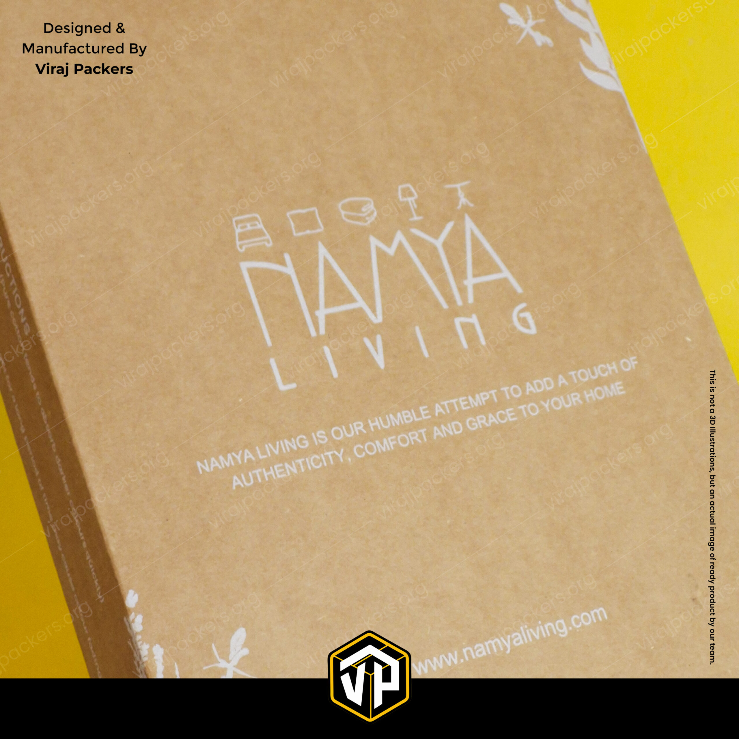 Custom Bedsheet Packaging Box | Kraft Paper Box - Image 11