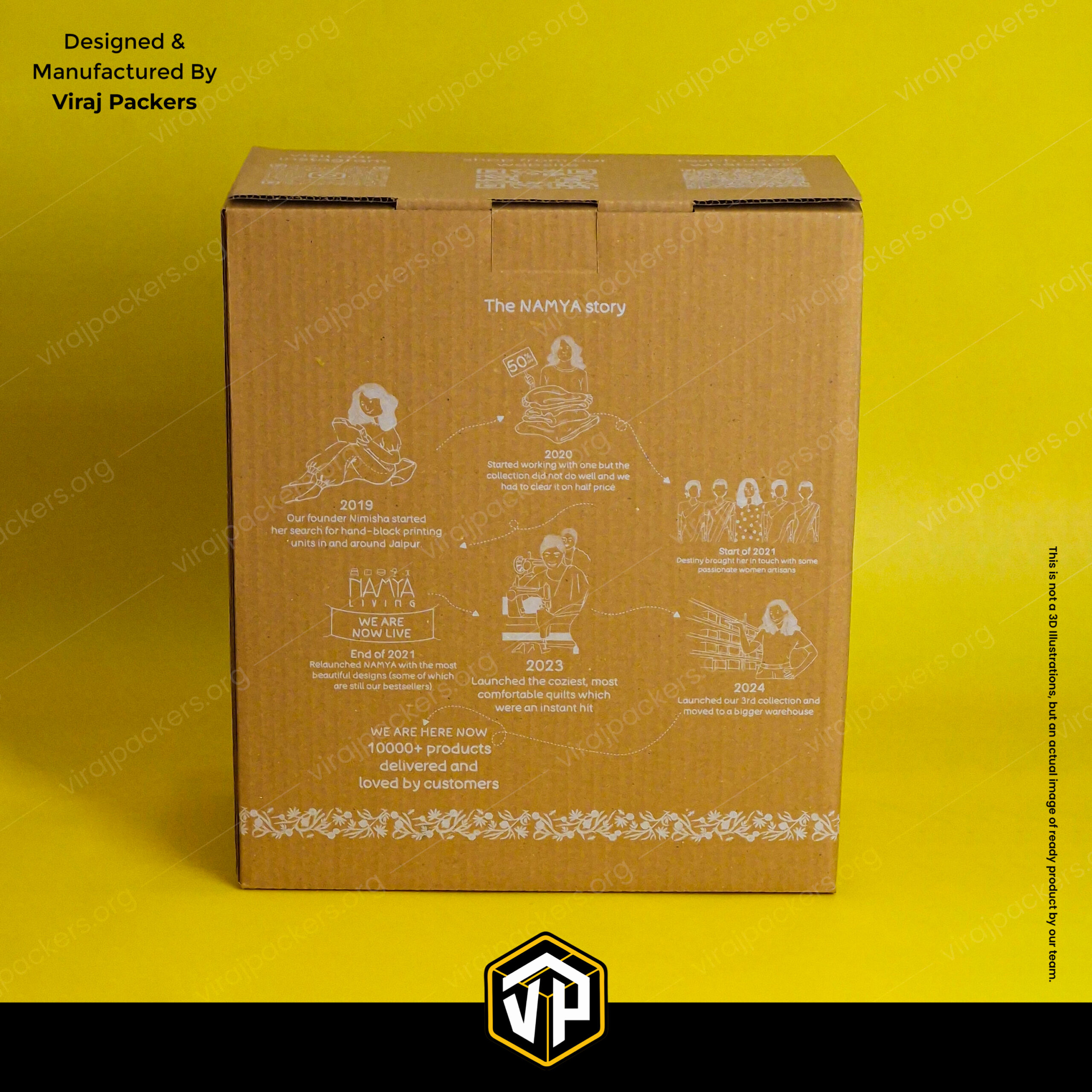 Corrugated Bedsheet Packaging Box | Sturdy Box - Image 7