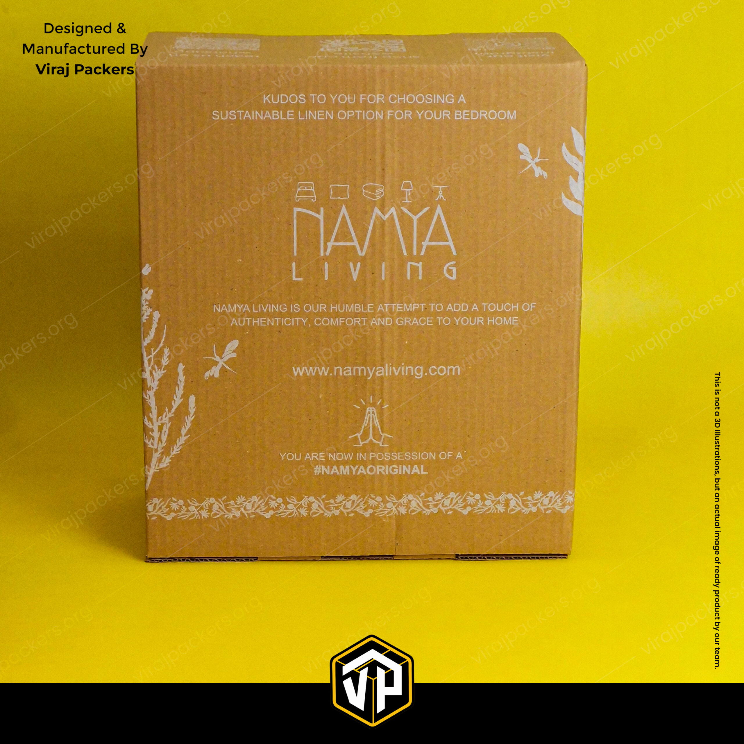 Corrugated Bedsheet Packaging Box | Sturdy Box - Image 2