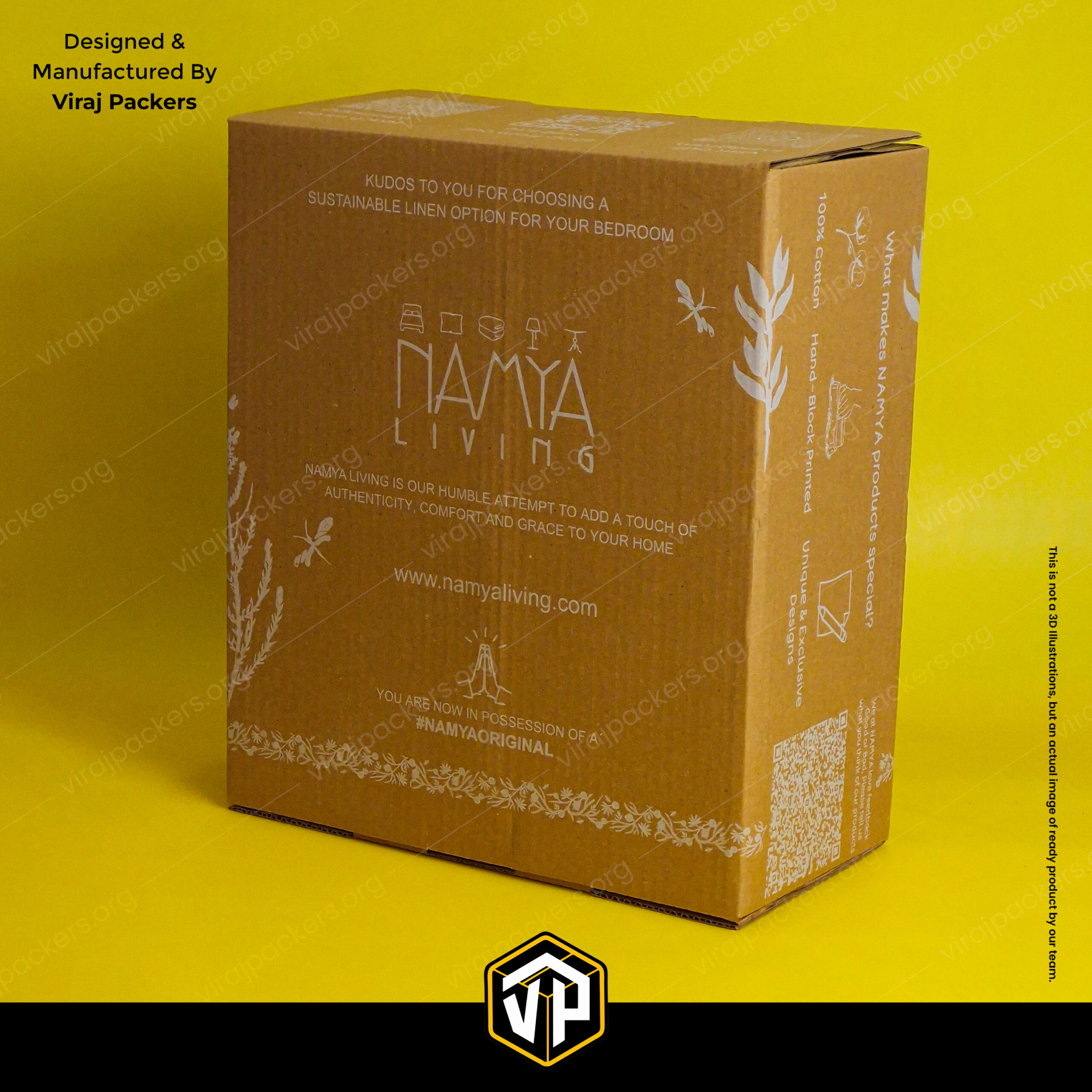 Corrugated Bedsheet Packaging Box | Sturdy Box - Image 3