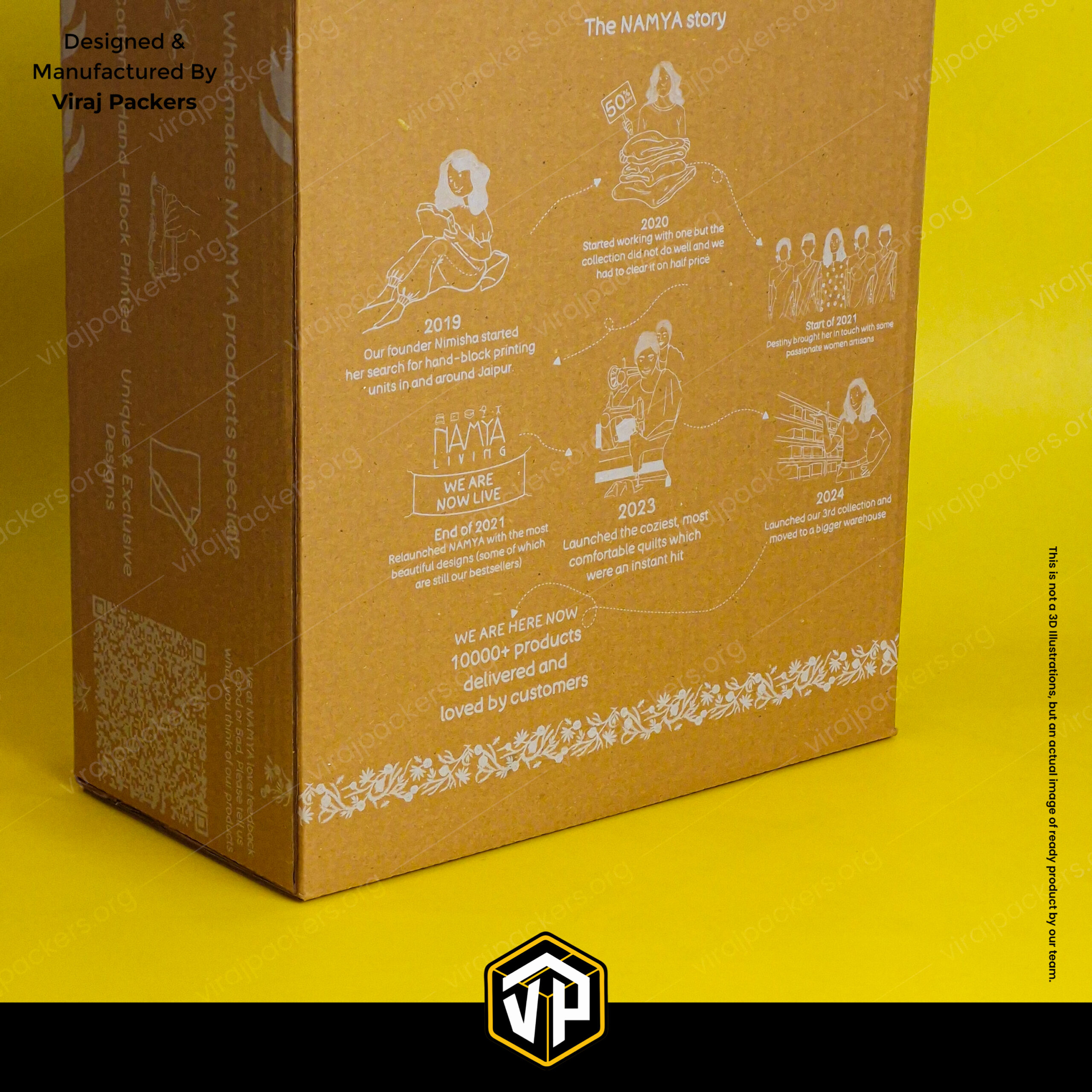 Corrugated Bedsheet Packaging Box | Sturdy Box - Image 4