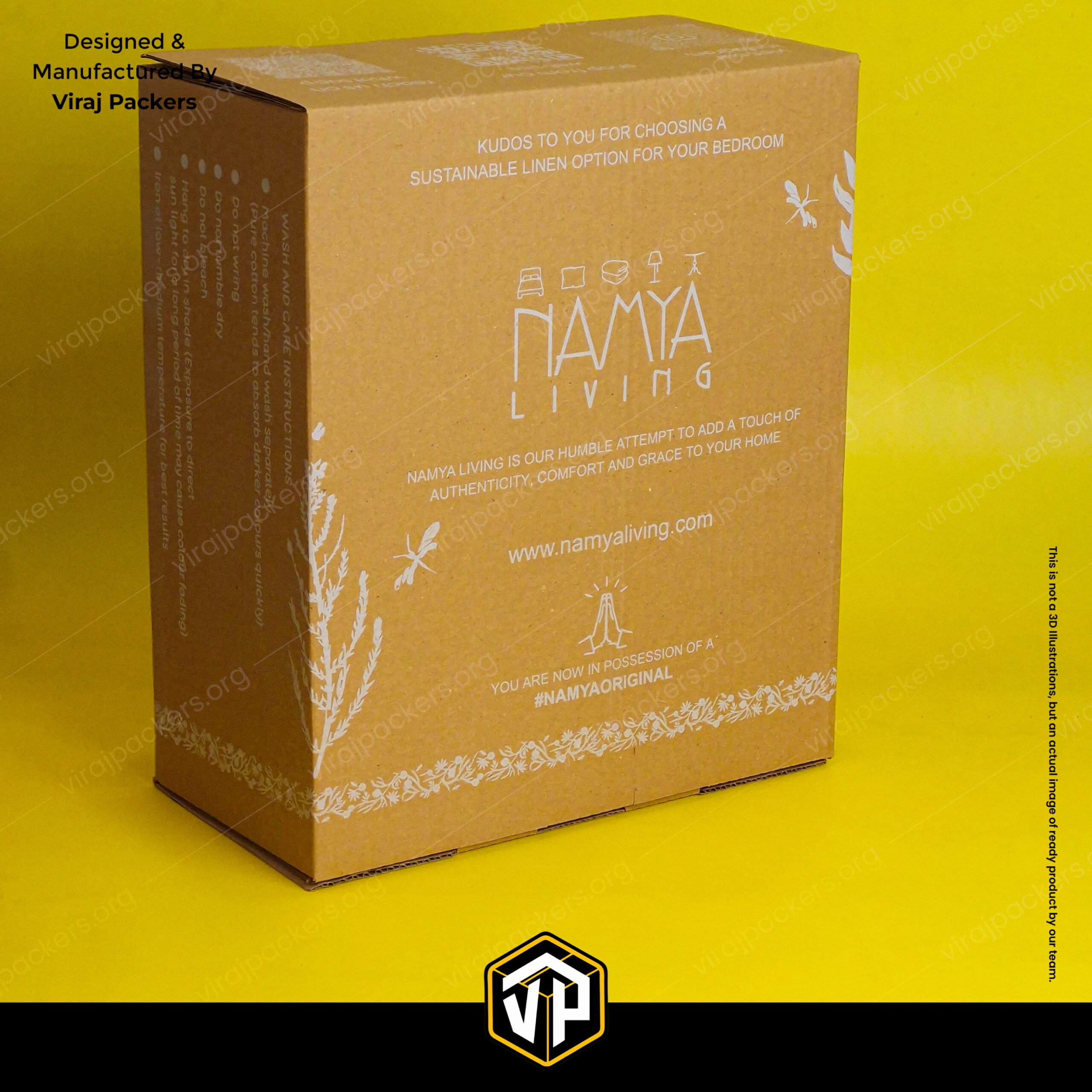 Corrugated Bedsheet Packaging Box | Sturdy Box - Image 5