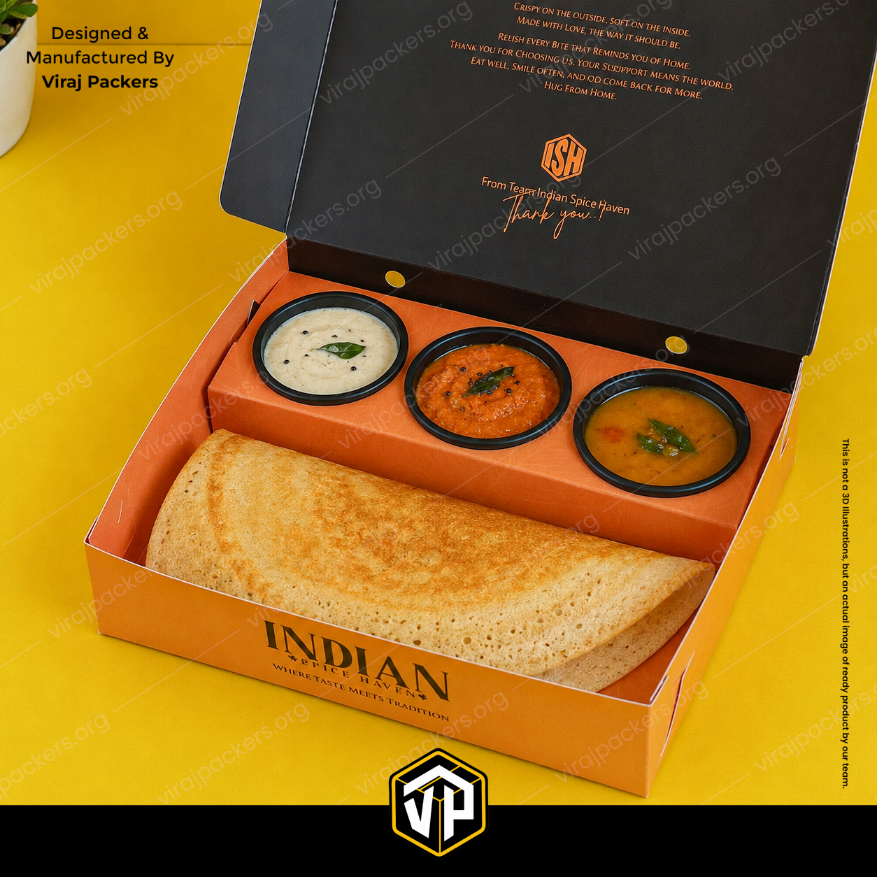 Benner Dosa Packaging Box