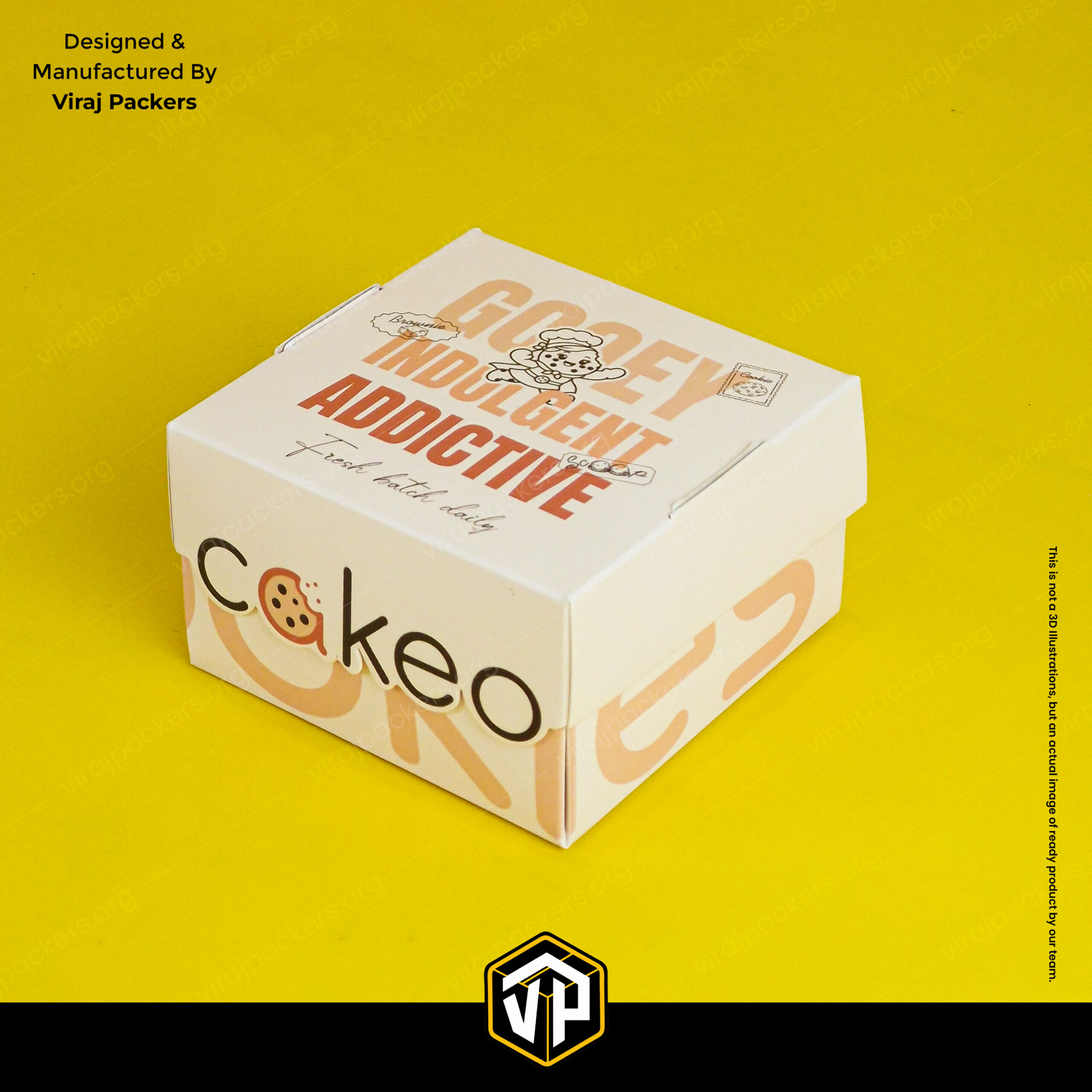Custom Printed Chunky Cookie Box with Logo Cutout - Image 5