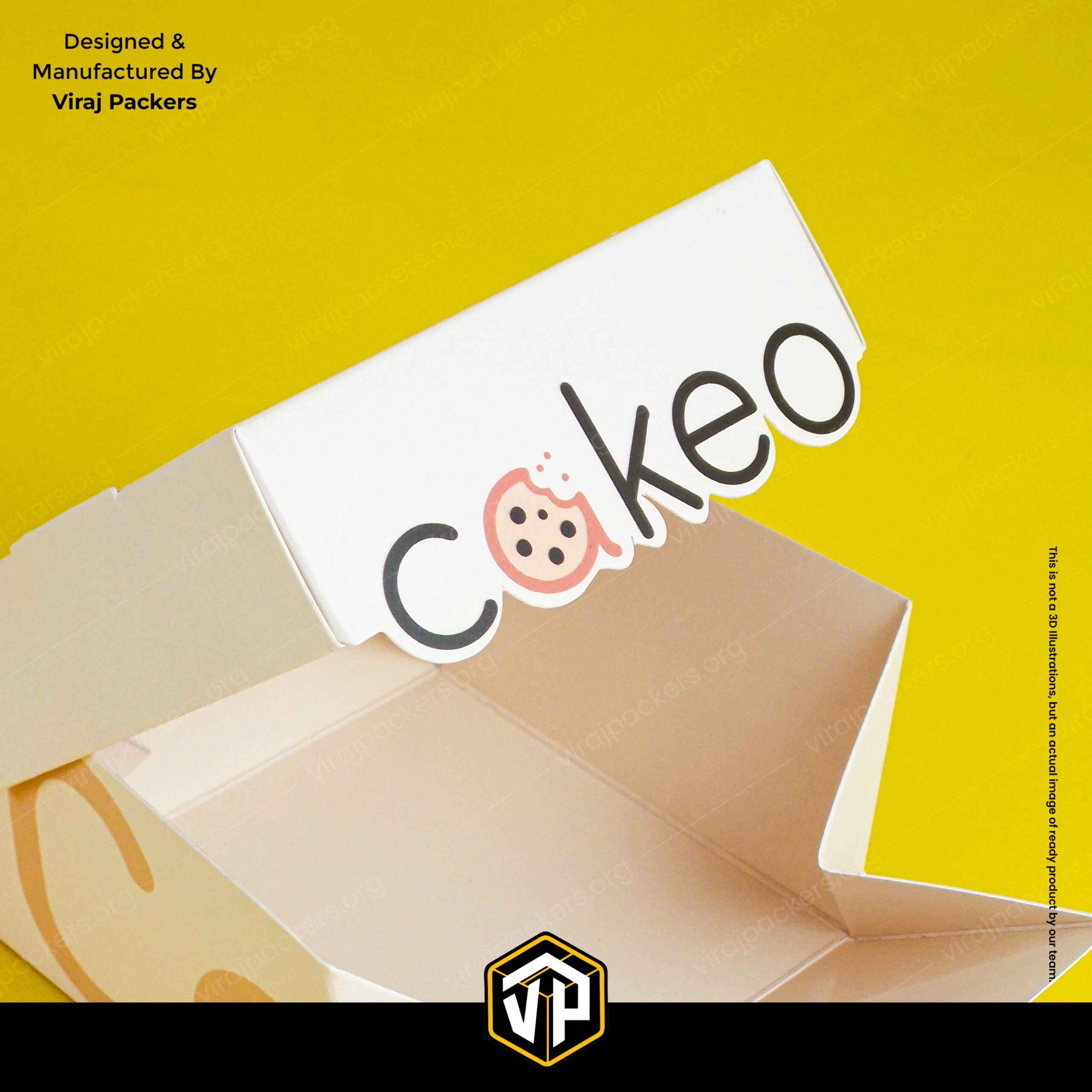 Custom Printed Chunky Cookie Box with Logo Cutout - Image 2