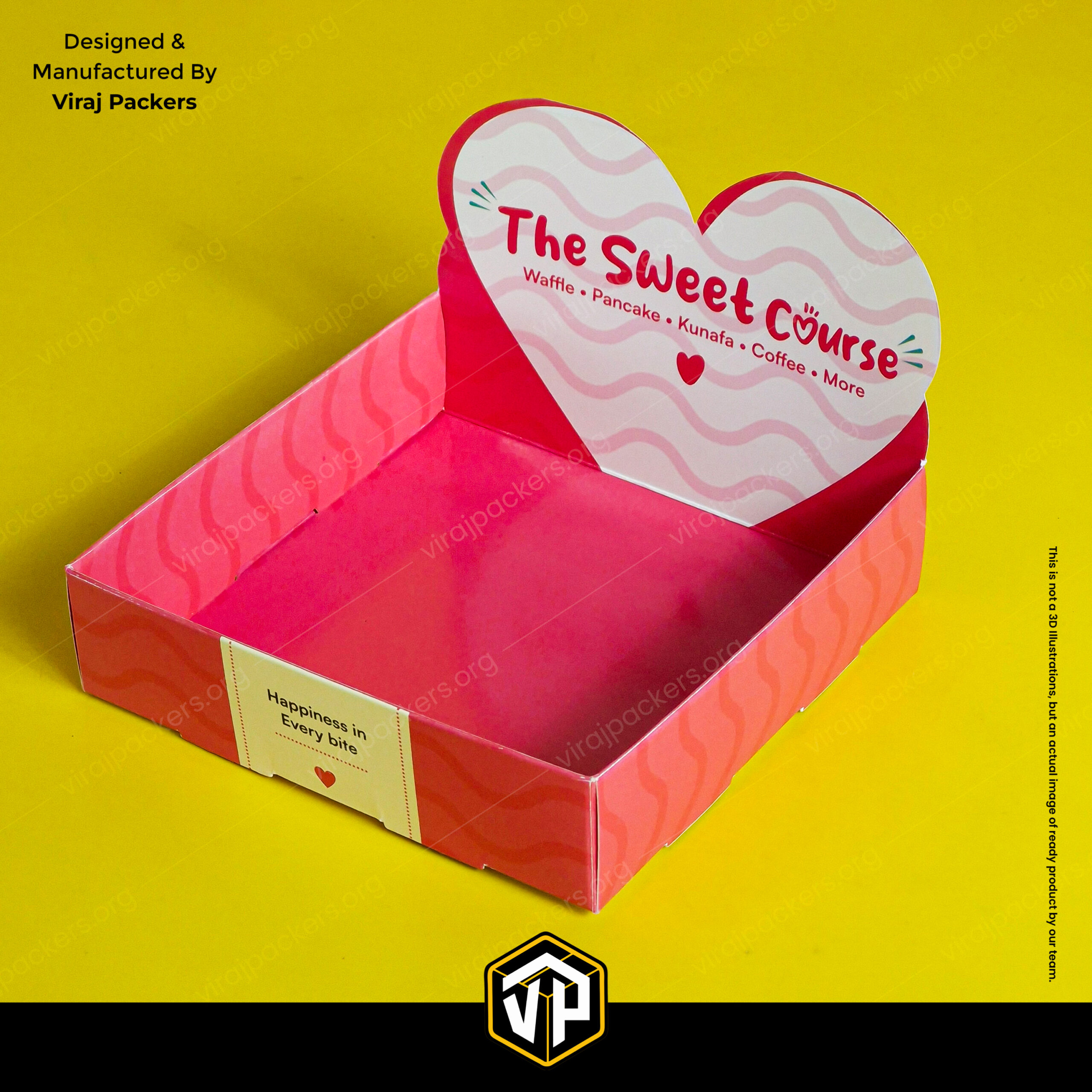 Sliding Kunafa Packaging Box Custom Design - Image 3
