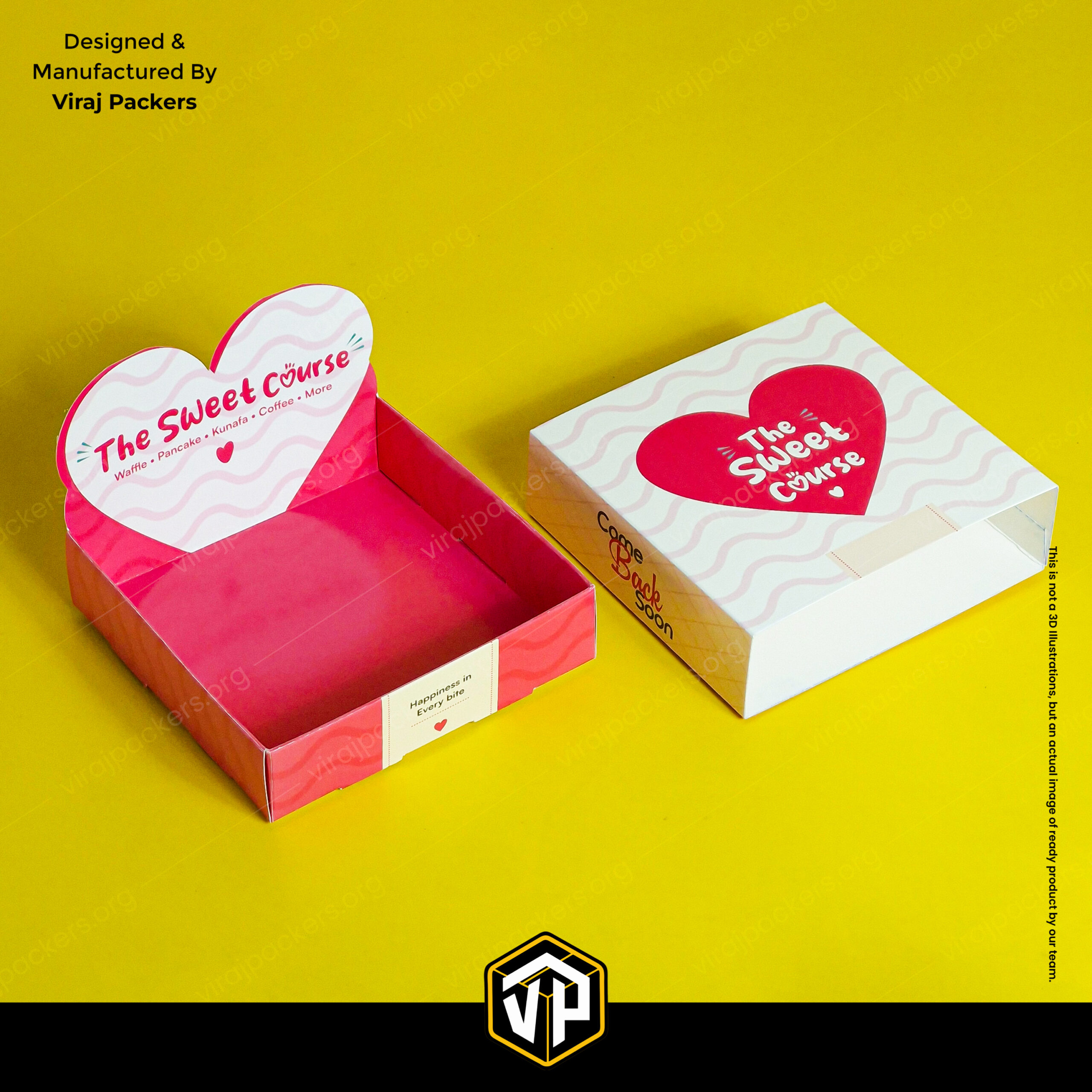 Sliding Kunafa Packaging Box Custom Design - Image 5