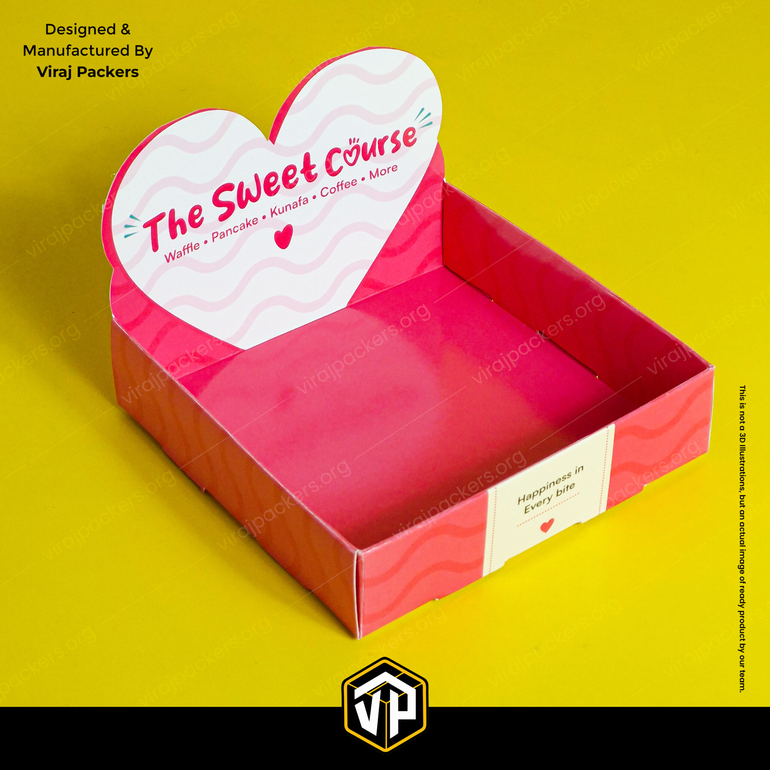 Sliding Kunafa Packaging Box Custom Design - Image 4